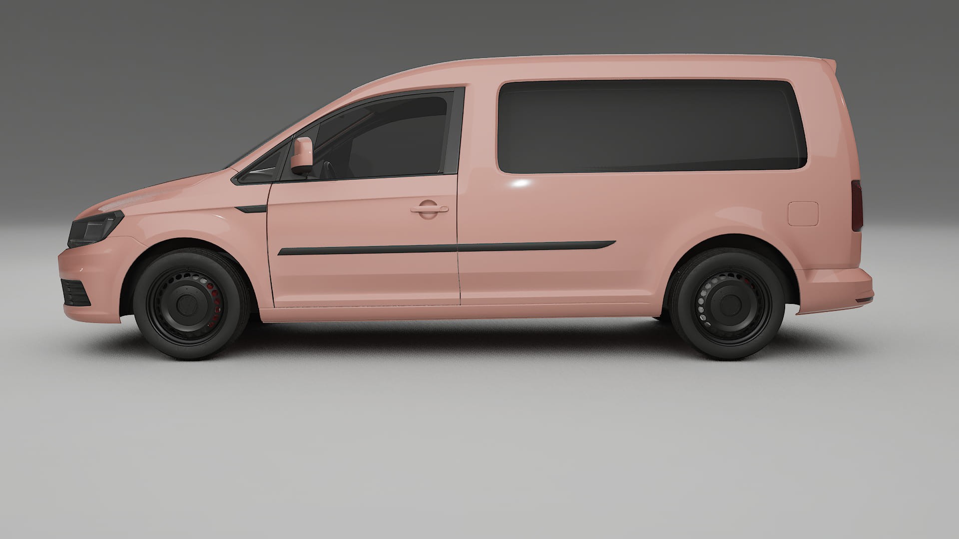 VW Caddy Maxi SB Film de Protection de Peinture TPU | BLUSH PPF Couleur – Kit Complet Pré-découpé