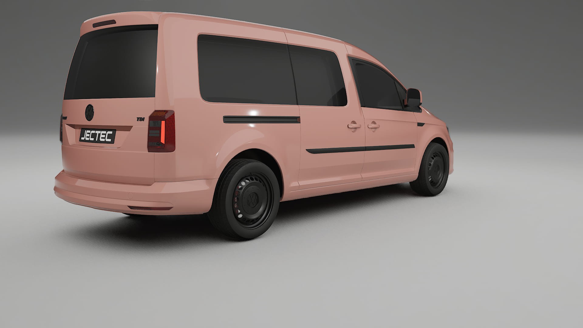 VW Caddy Maxi SB Film de Protection de Peinture TPU | BLUSH PPF Couleur – Kit Complet Pré-découpé