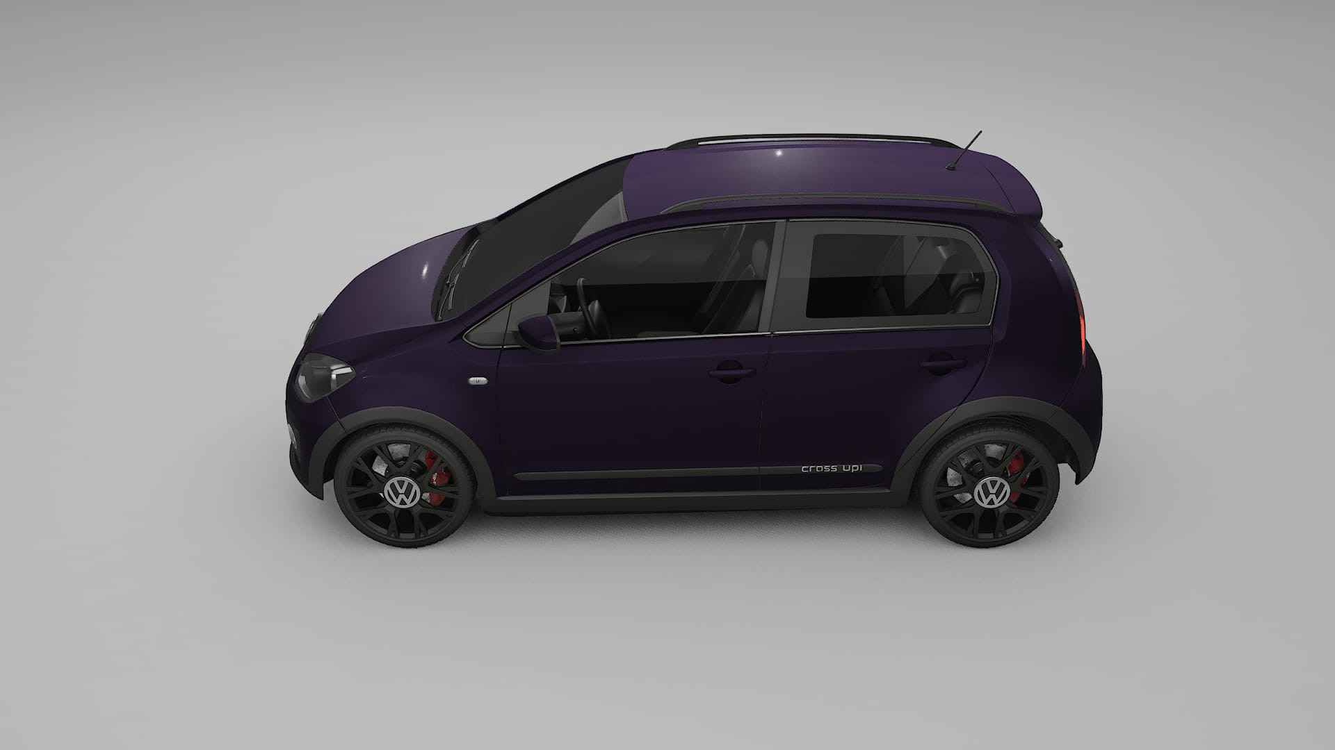 VW Cross Up Film de Protection de Peinture TPU | VIOLET PPF Couleur – Kit Complet Pré-découpé