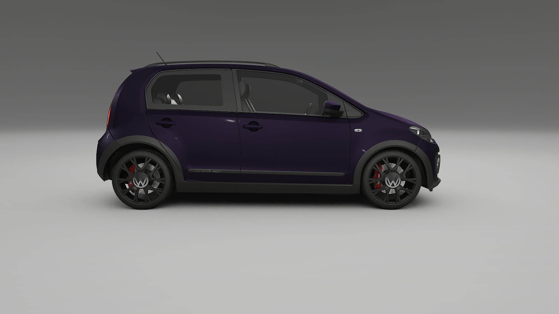 VW Cross Up Film de Protection de Peinture TPU | VIOLET PPF Couleur – Kit Complet Pré-découpé
