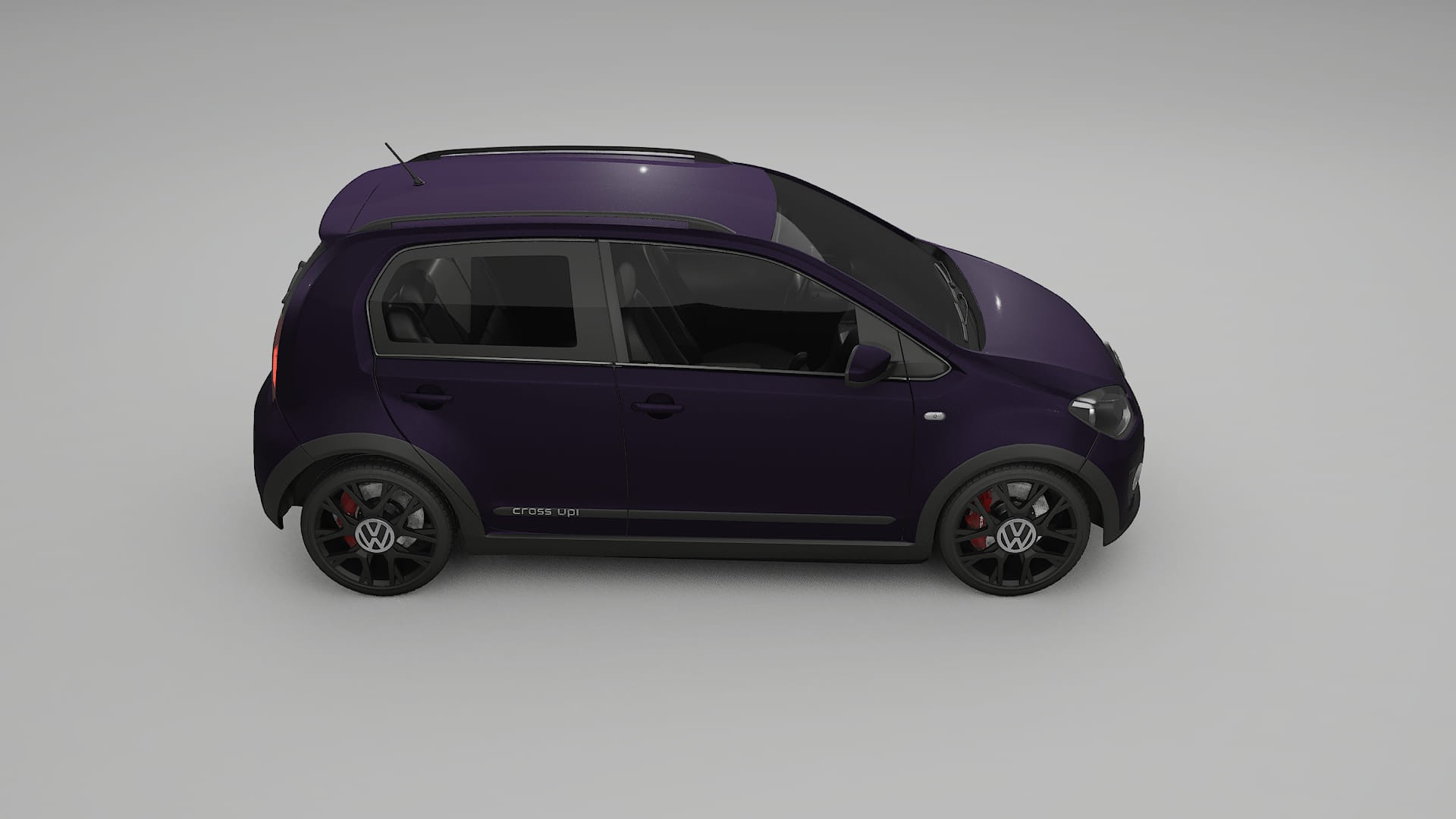 VW Cross Up Film de Protection de Peinture TPU | VIOLET PPF Couleur – Kit Complet Pré-découpé