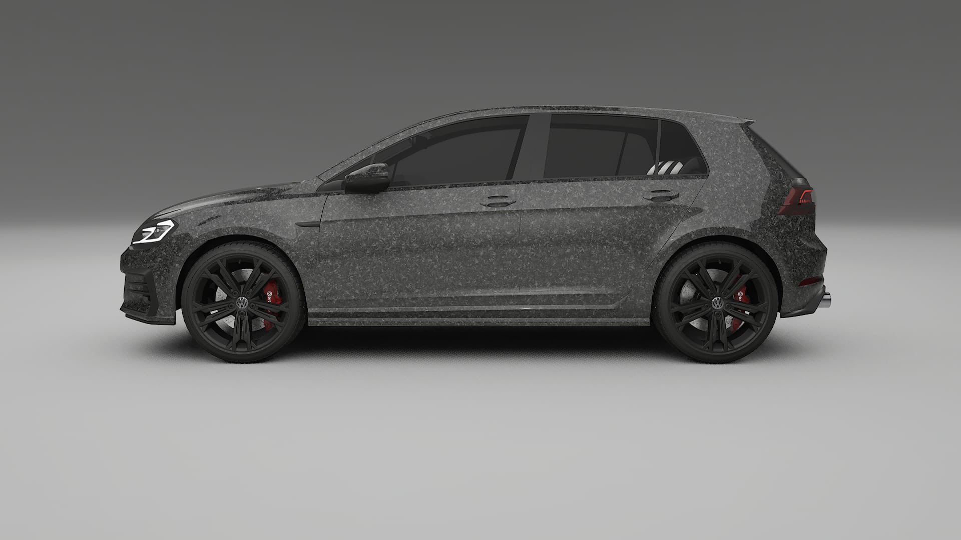 VW Golf Mk7 Film de Protection de Peinture TPU | FORGED S PPF Couleur – Kit Complet Pré-découpé