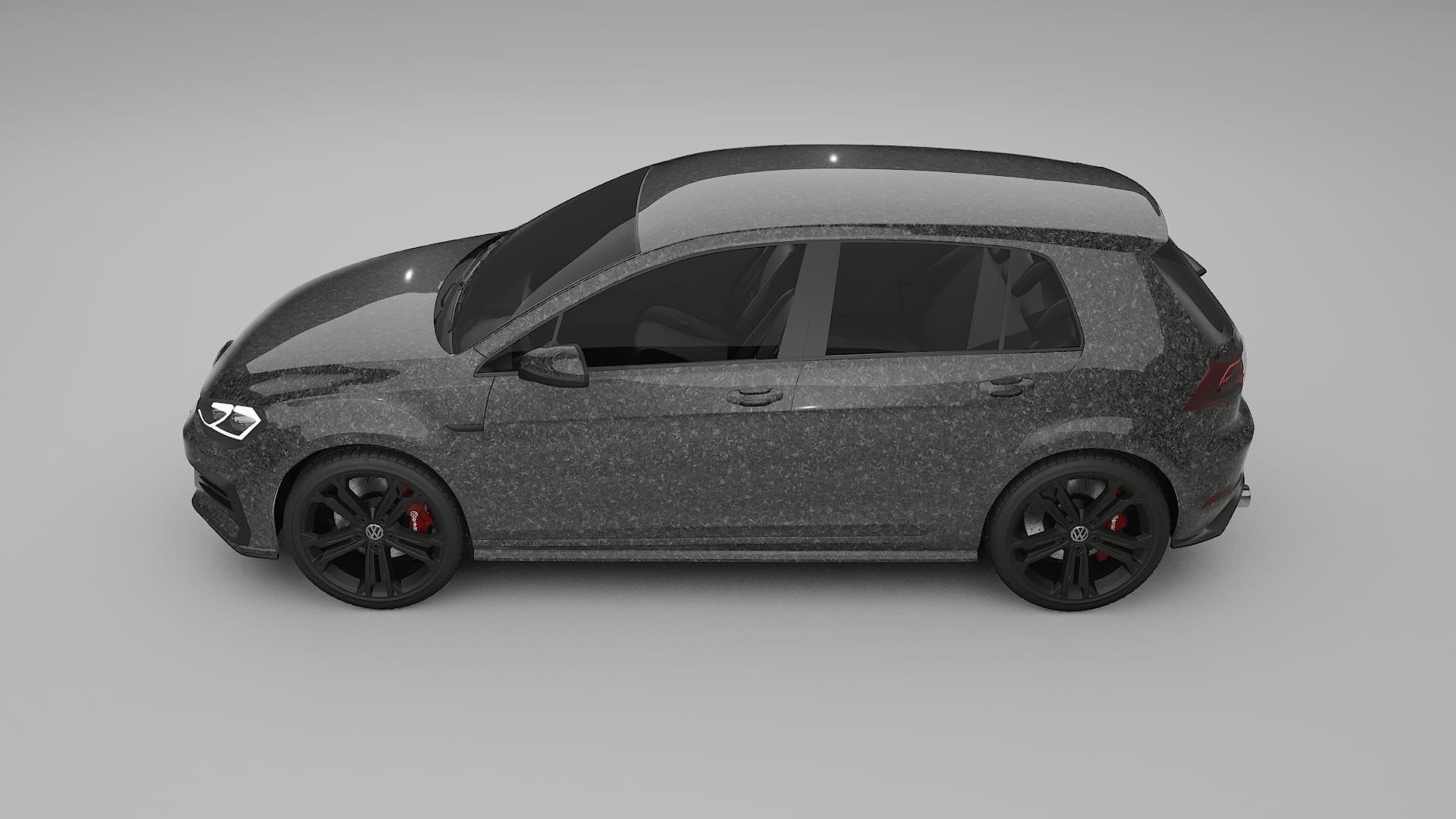 VW Golf Mk7 Film de Protection de Peinture TPU | FORGED S PPF Couleur – Kit Complet Pré-découpé