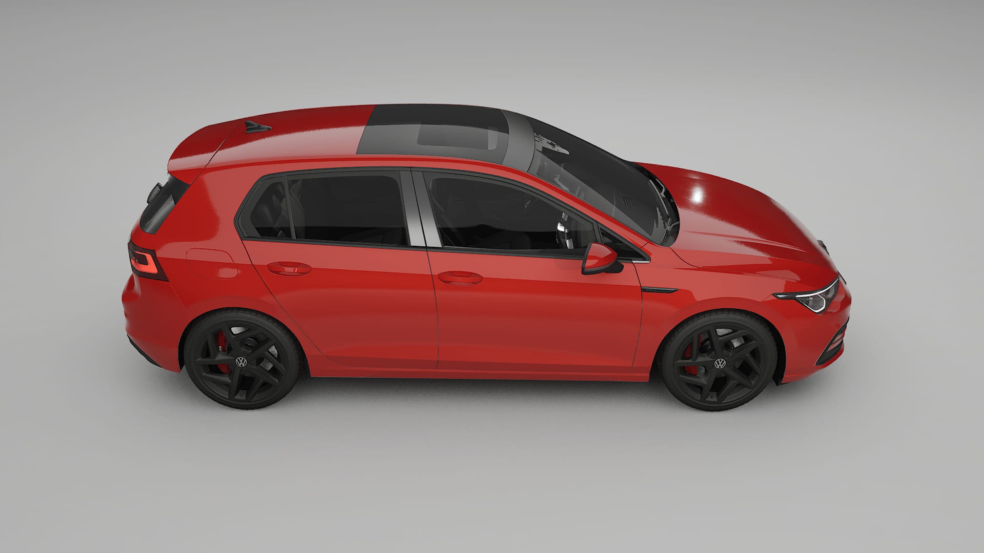 VW Golf Mk8 Film de Protection de Peinture TPU | BLAZE PPF Couleur – Kit Complet Pré-découpé