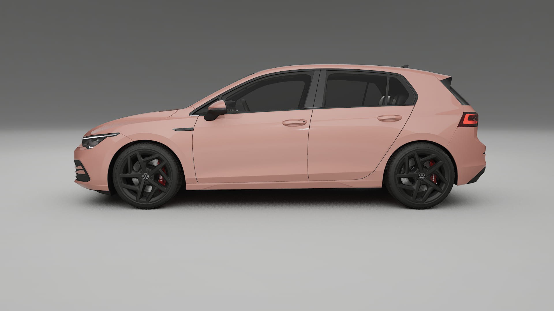 VW Golf Mk8 Film de Protection de Peinture TPU | BLUSH PPF Couleur – Kit Complet Pré-découpé