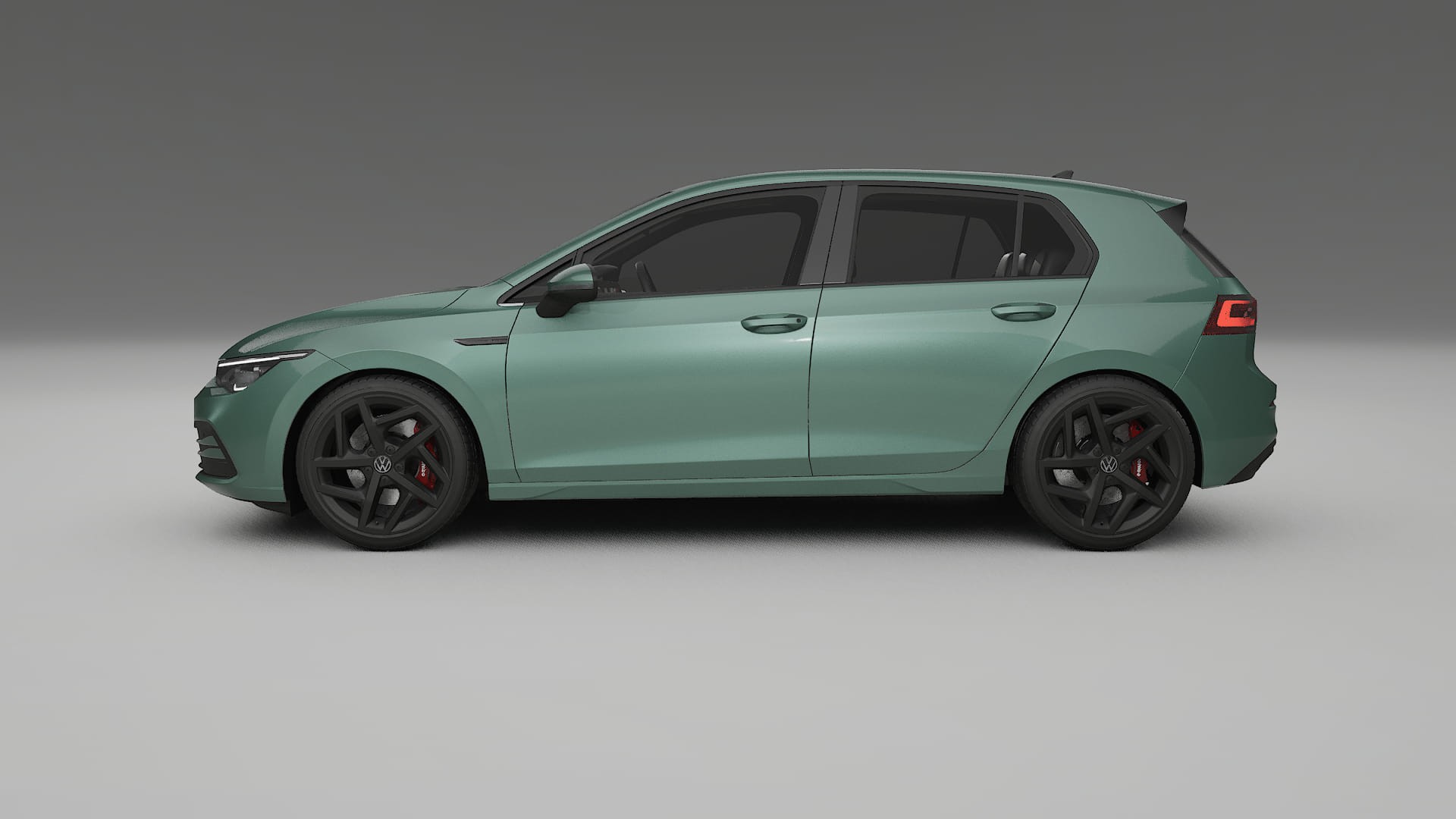 VW Golf Mk8 Film de Protection de Peinture TPU | EVERGREEN PPF Couleur – Kit Complet Pré-découpé