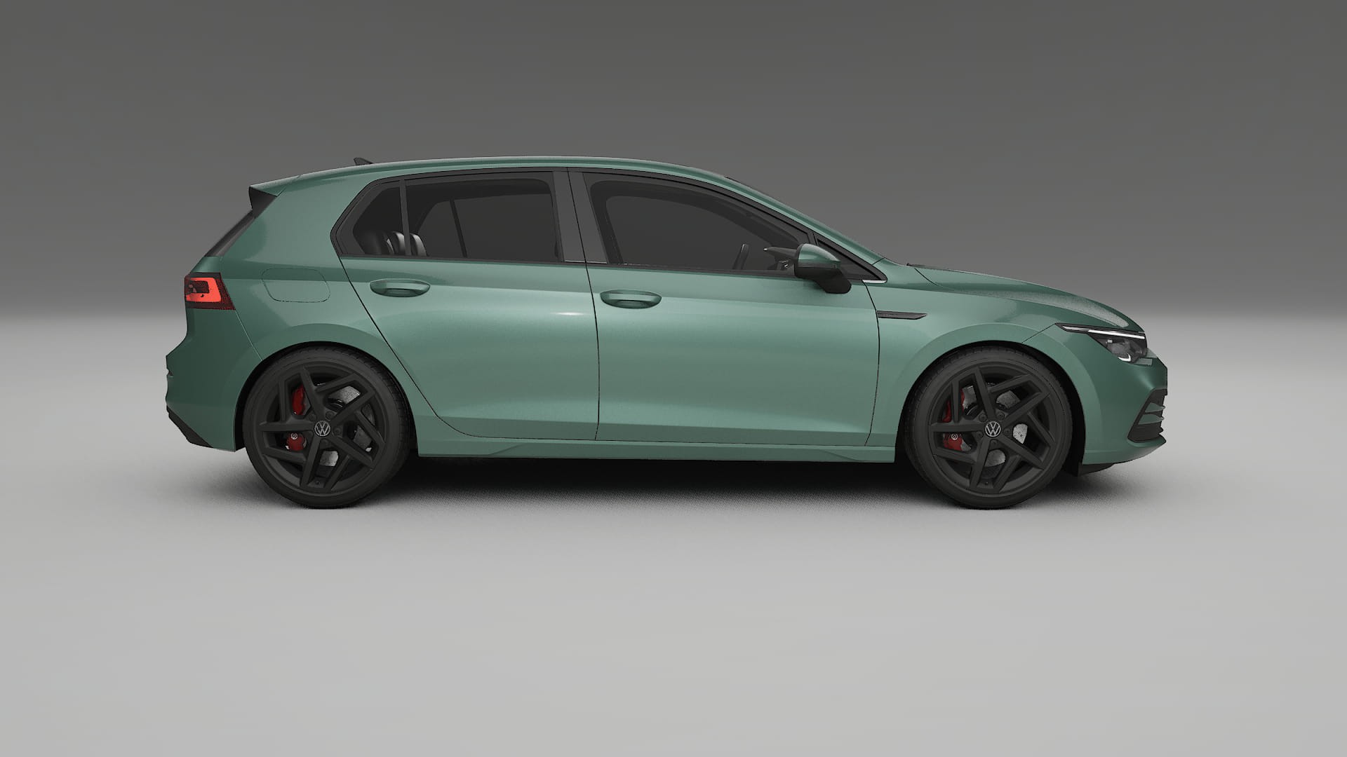 VW Golf Mk8 Film de Protection de Peinture TPU | EVERGREEN PPF Couleur – Kit Complet Pré-découpé