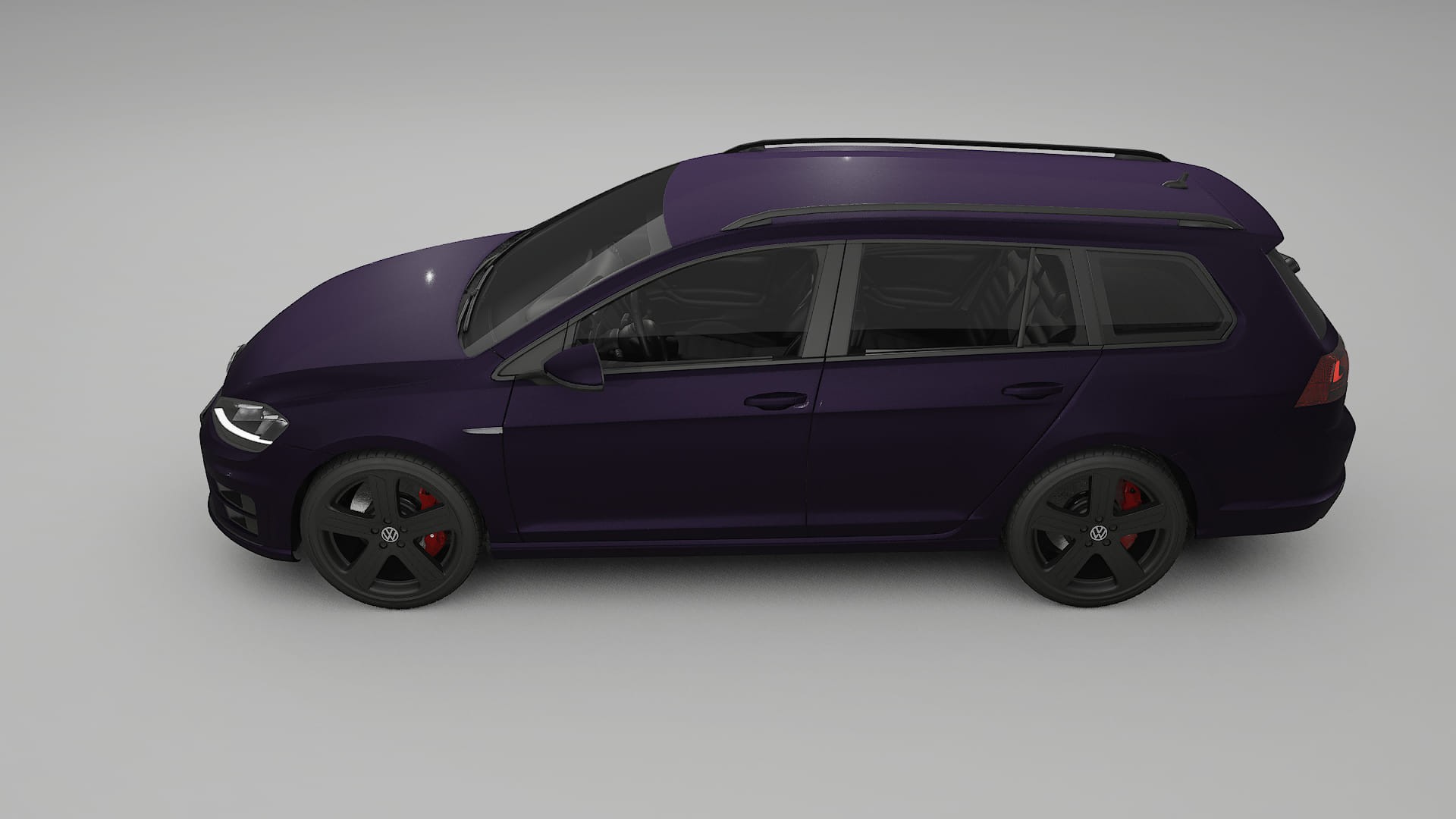 VW Golf Variant Mk7 Film de Protection de Peinture TPU | VIOLET PPF Couleur – Kit Complet Pré-découpé
