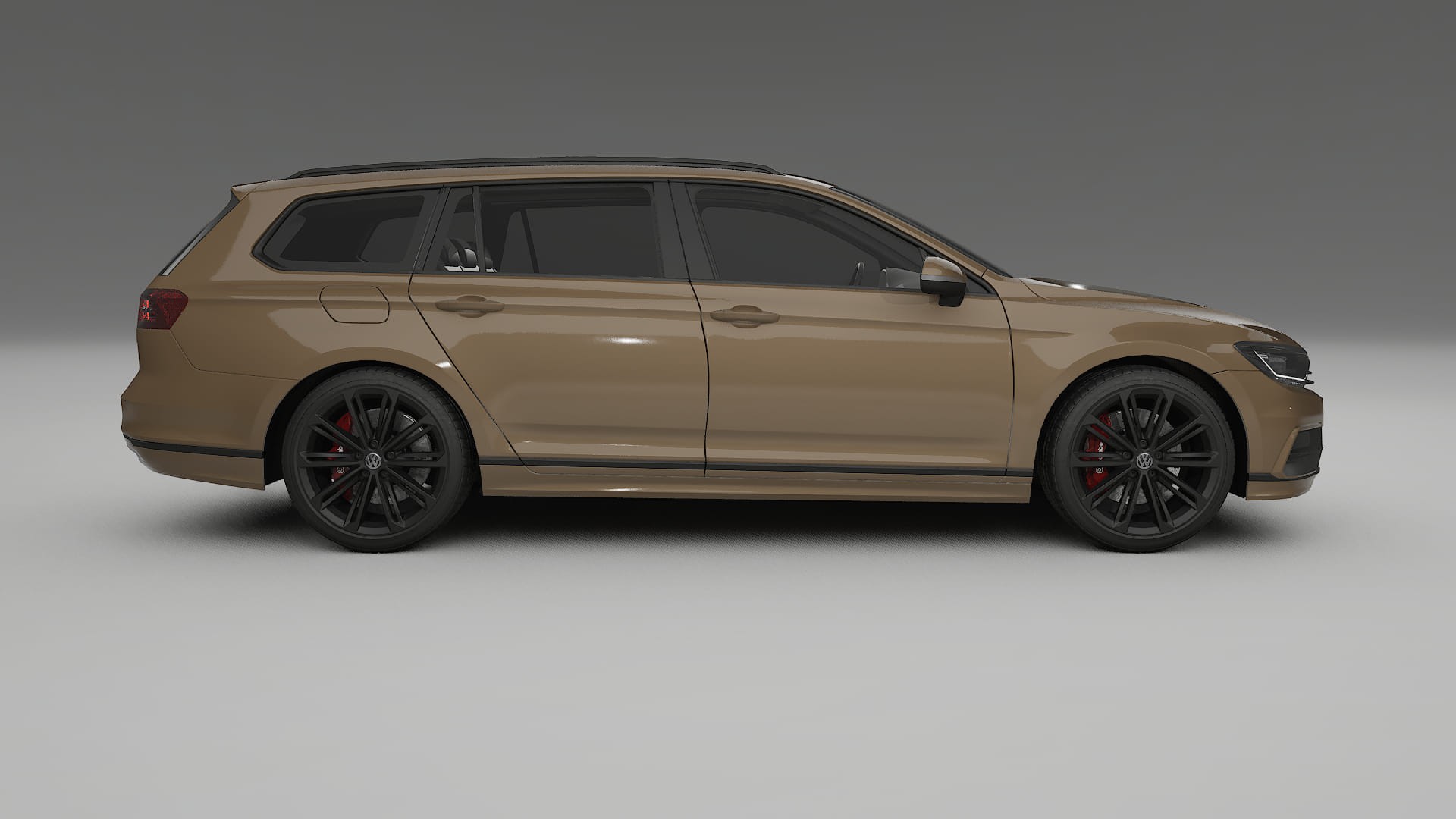 VW Passat Variant R B8 Film de Protection de Peinture TPU | SAHARA PPF Couleur – Kit Complet Pré-découpé