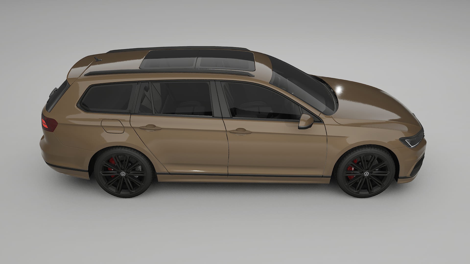 VW Passat Variant R B8 Film de Protection de Peinture TPU | SAHARA PPF Couleur – Kit Complet Pré-découpé