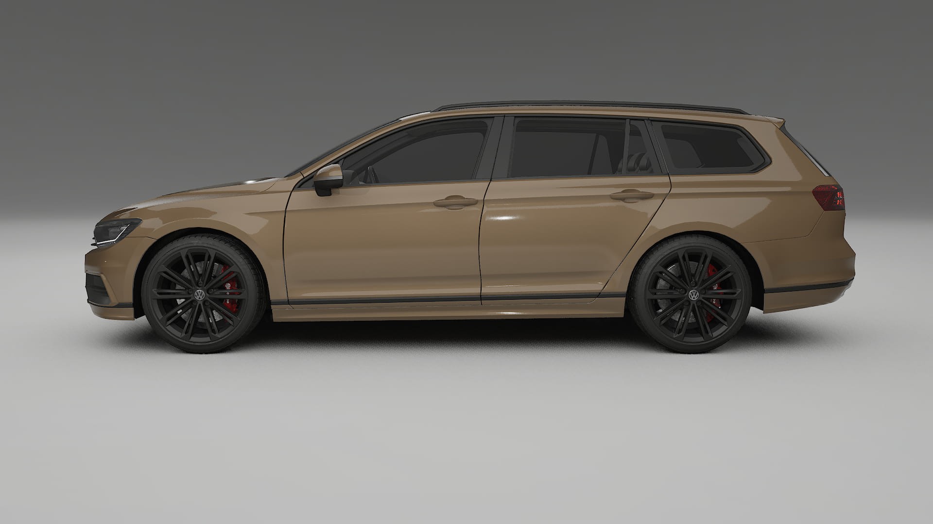 VW Passat Variant R B8 Film de Protection de Peinture TPU | SAHARA PPF Couleur – Kit Complet Pré-découpé