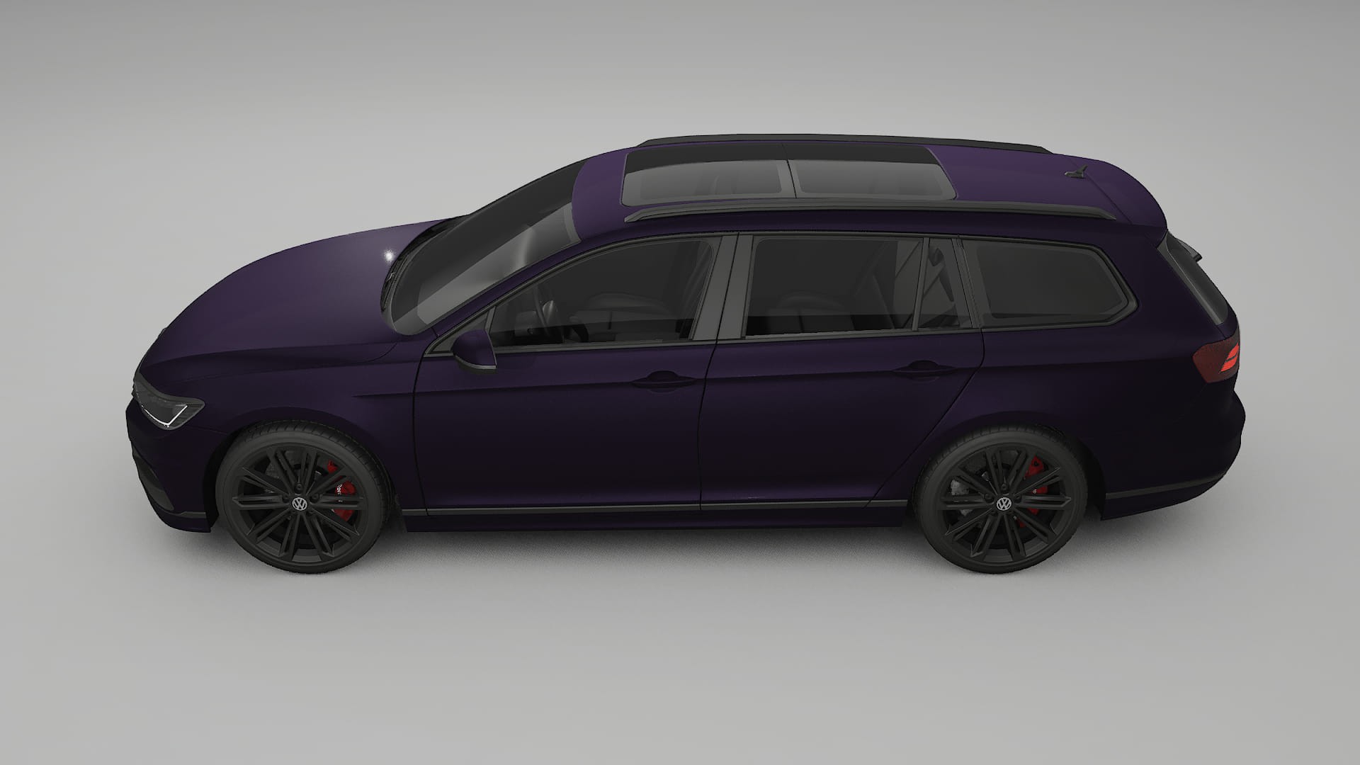 VW Passat Variant R B8 Film de Protection de Peinture TPU | VIOLET PPF Couleur – Kit Complet Pré-découpé