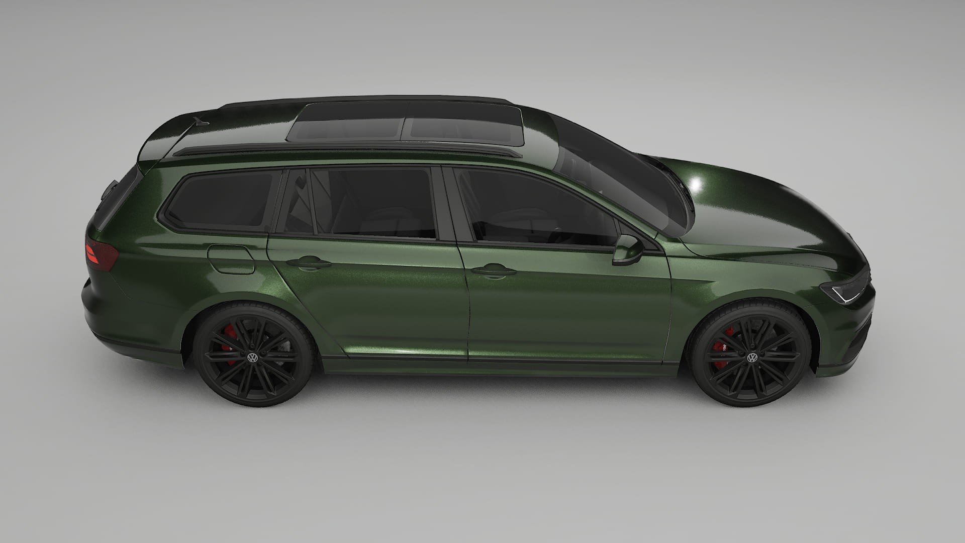 VW Passat Variant R B8 Film de Protection de Peinture TPU | LAGOON PPF Couleur – Kit Complet Pré-découpé