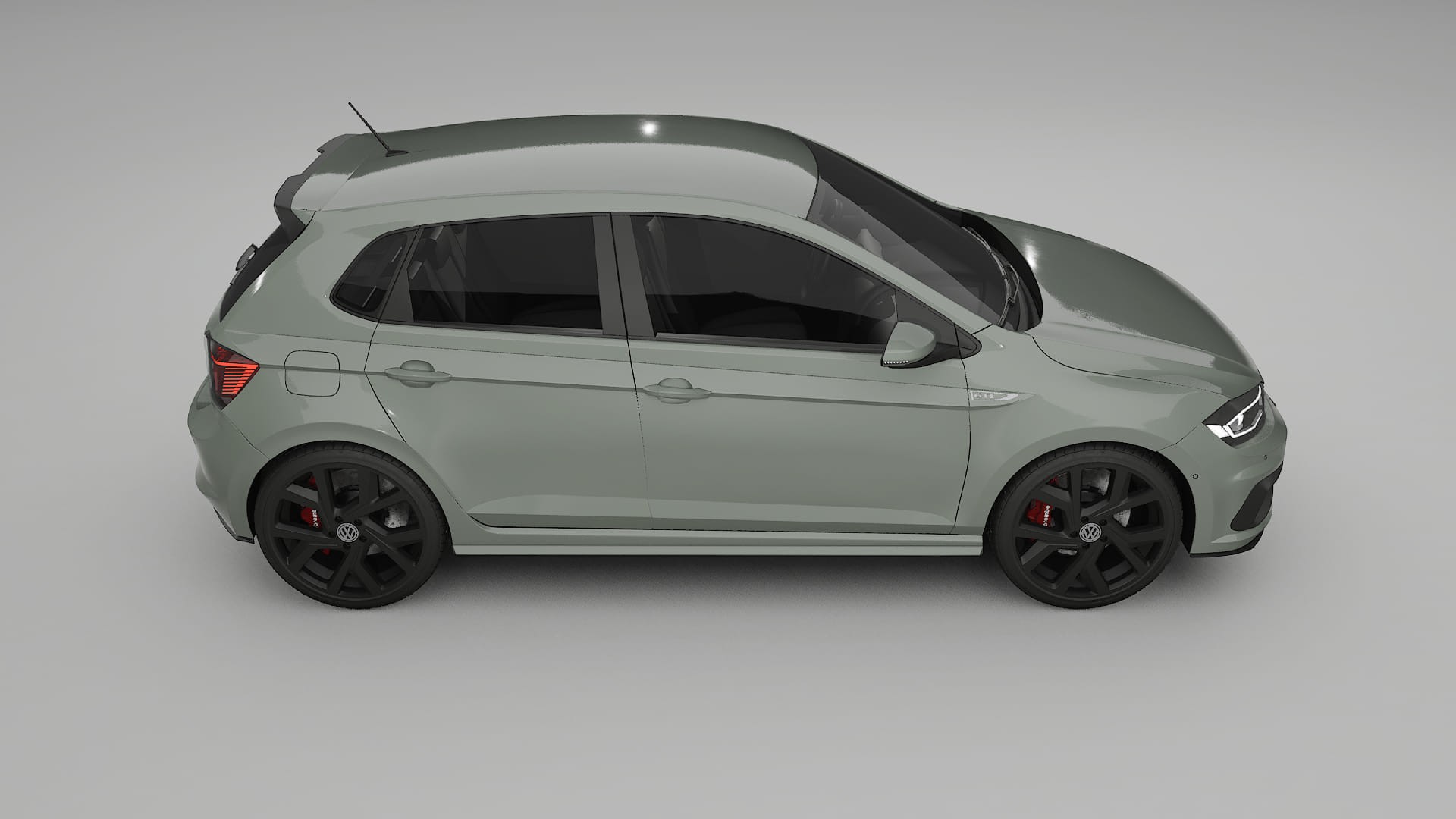 VW Polo GTI VI Film de Protection de Peinture TPU | SLATE PPF Couleur – Kit Complet Pré-découpé