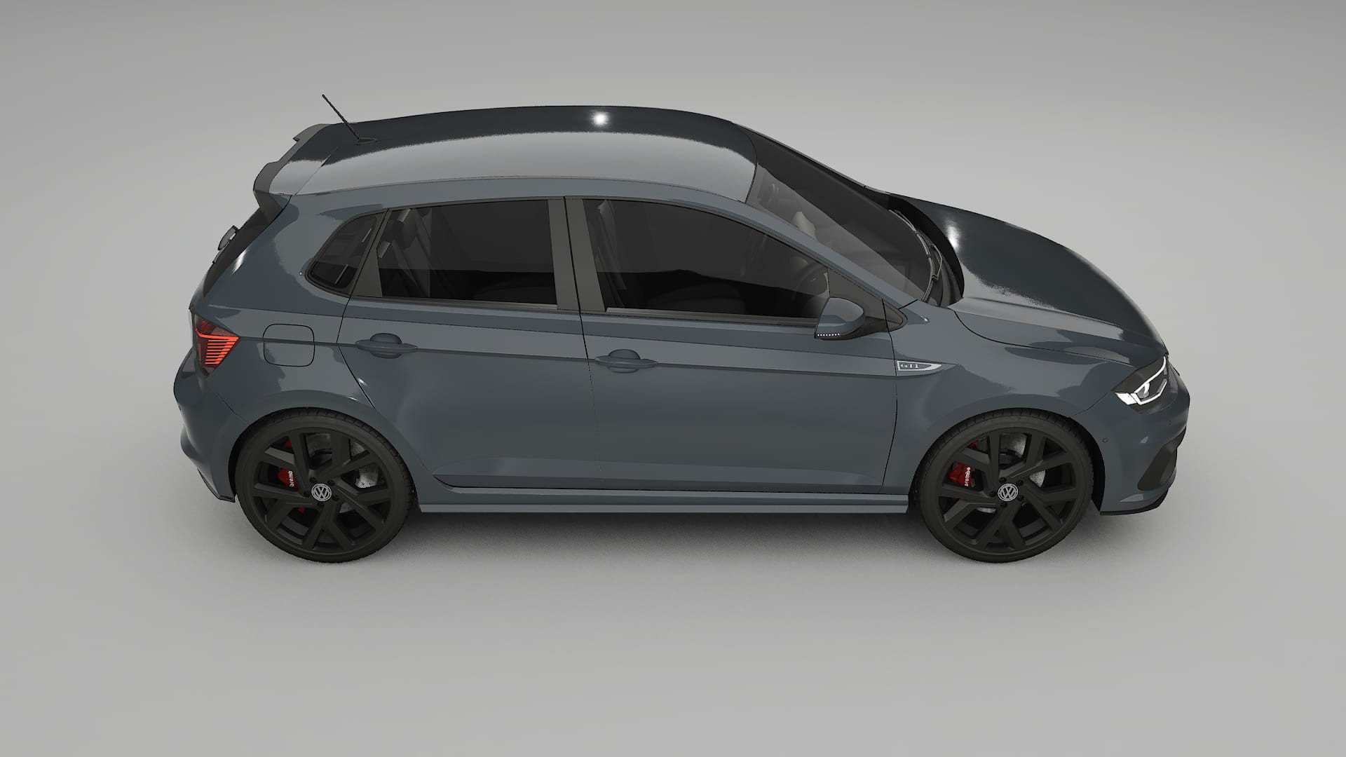 VW Polo GTI VI Film de Protection de Peinture TPU | GRANITE PPF Couleur – Kit Complet Pré-découpé