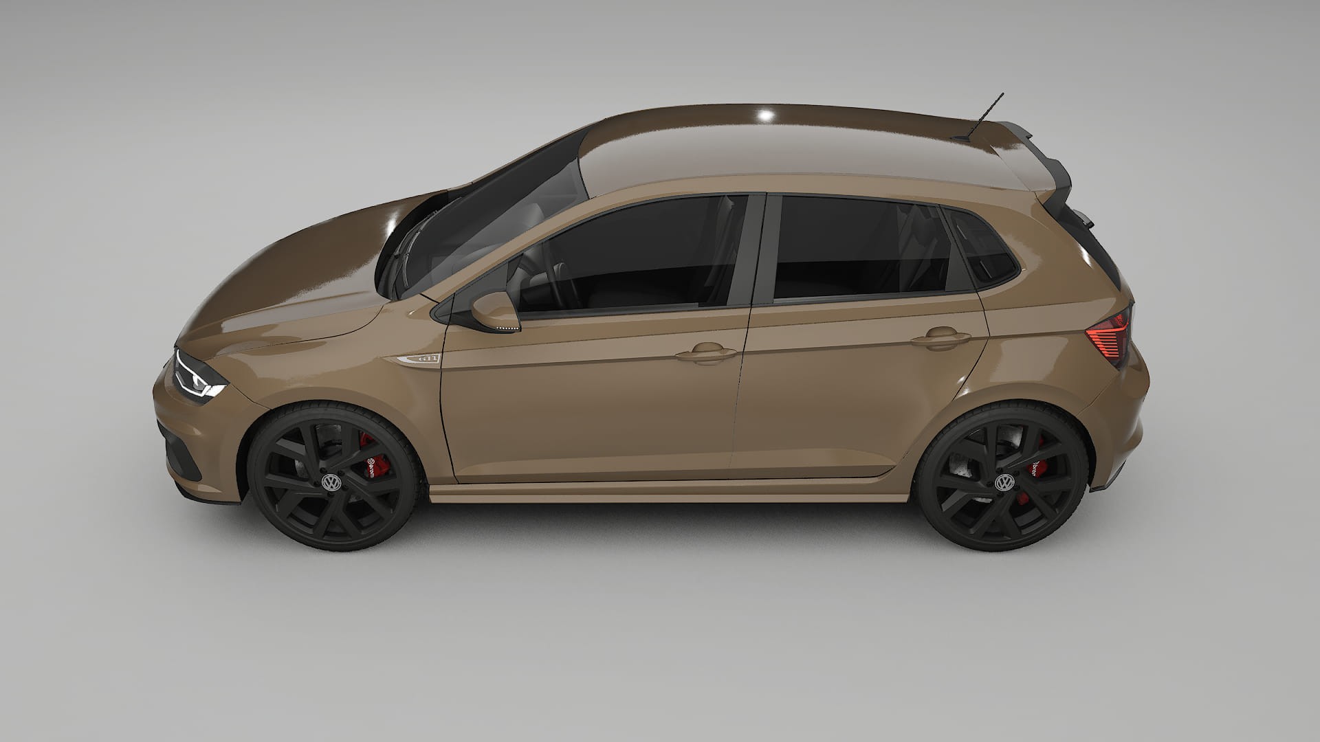 VW Polo GTI VI Film de Protection de Peinture TPU | SAHARA PPF Couleur – Kit Complet Pré-découpé