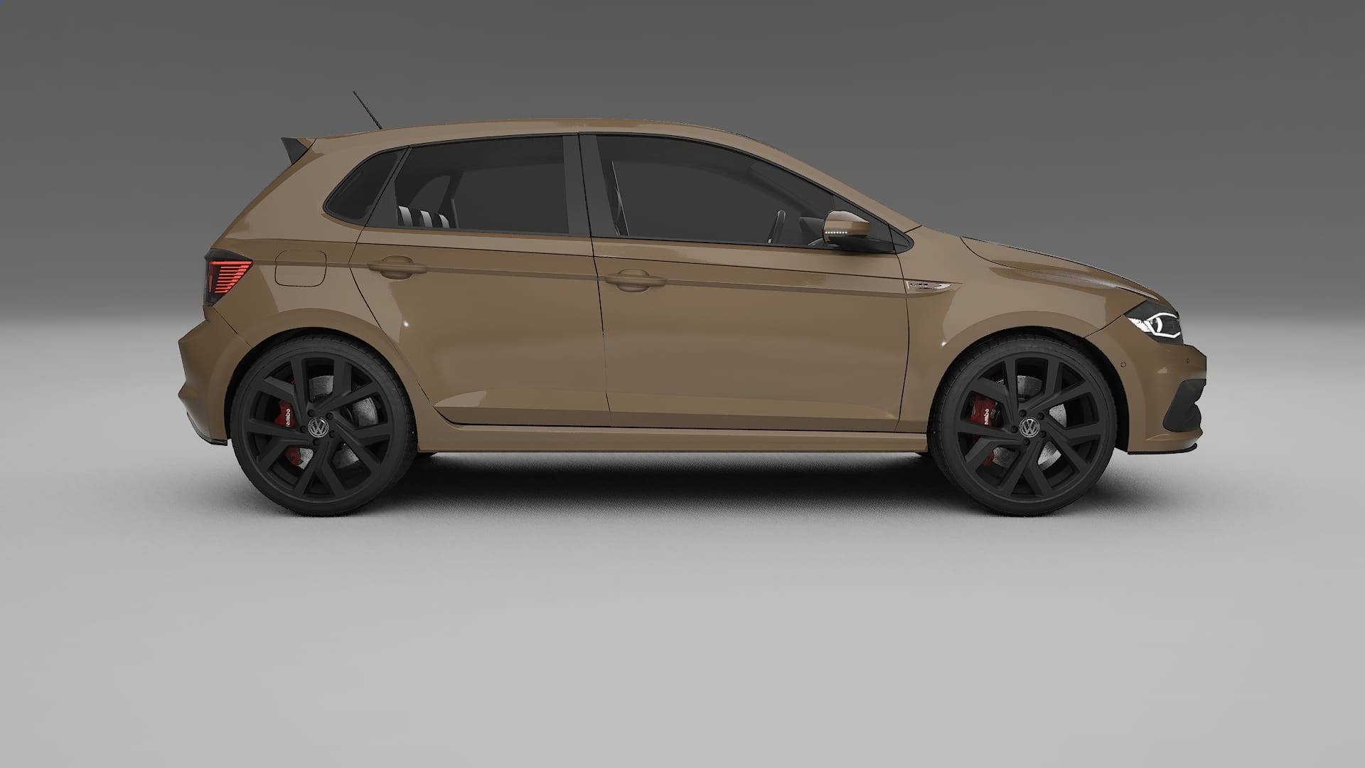 VW Polo GTI VI Film de Protection de Peinture TPU | SAHARA PPF Couleur – Kit Complet Pré-découpé
