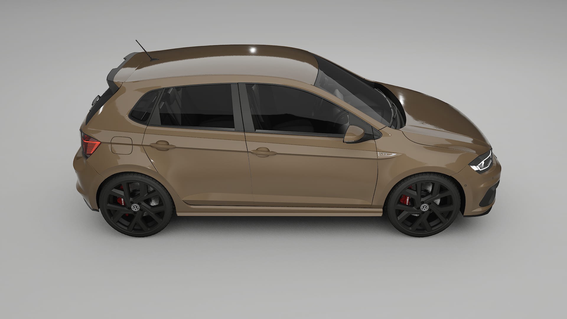 VW Polo GTI VI Film de Protection de Peinture TPU | SAHARA PPF Couleur – Kit Complet Pré-découpé