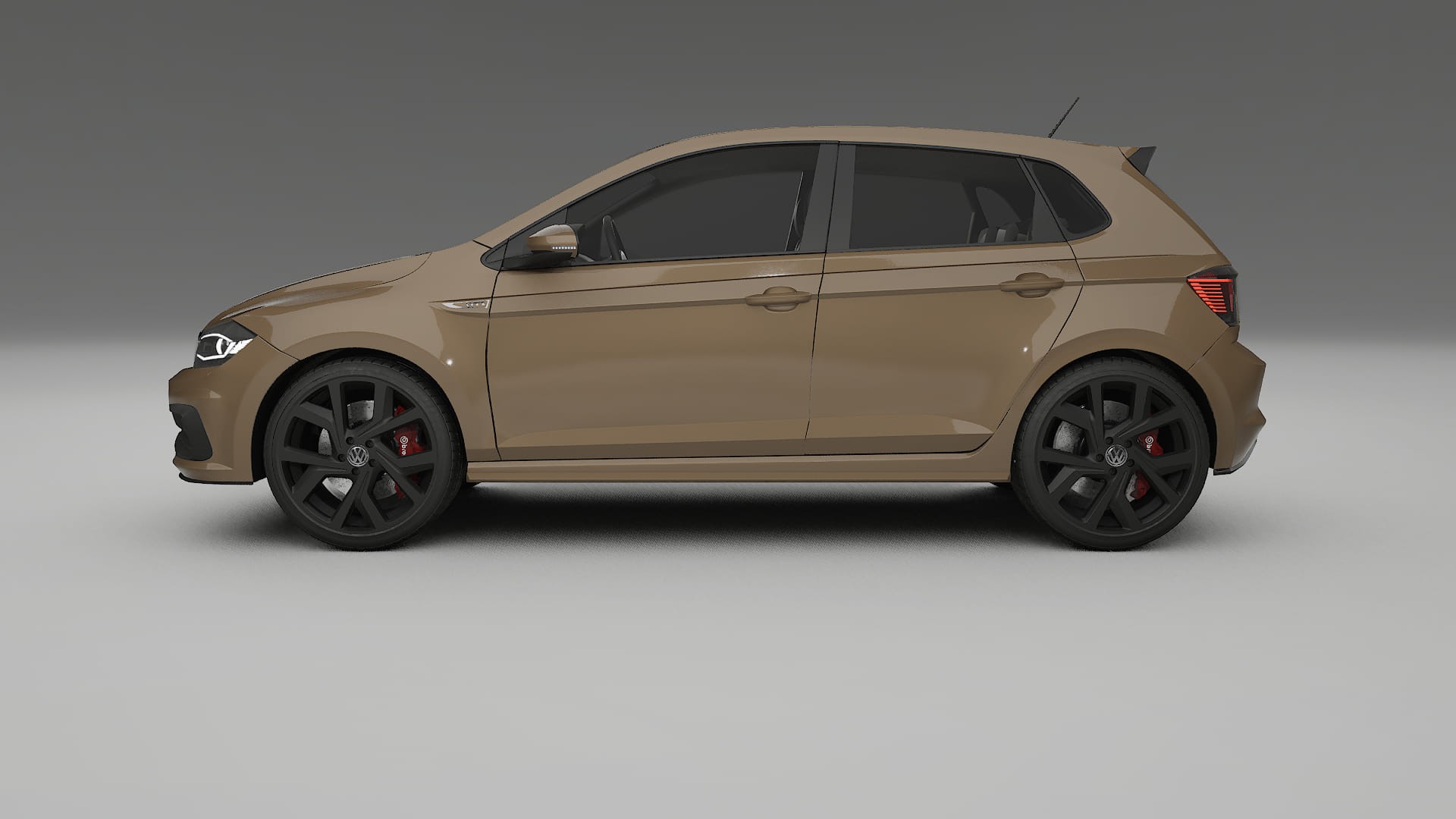VW Polo GTI VI Film de Protection de Peinture TPU | SAHARA PPF Couleur – Kit Complet Pré-découpé
