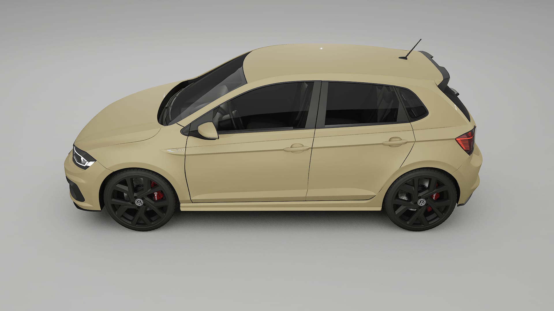 VW Polo GTI VI Film de Protection de Peinture TPU | SAND PPF Couleur – Kit Complet Pré-découpé