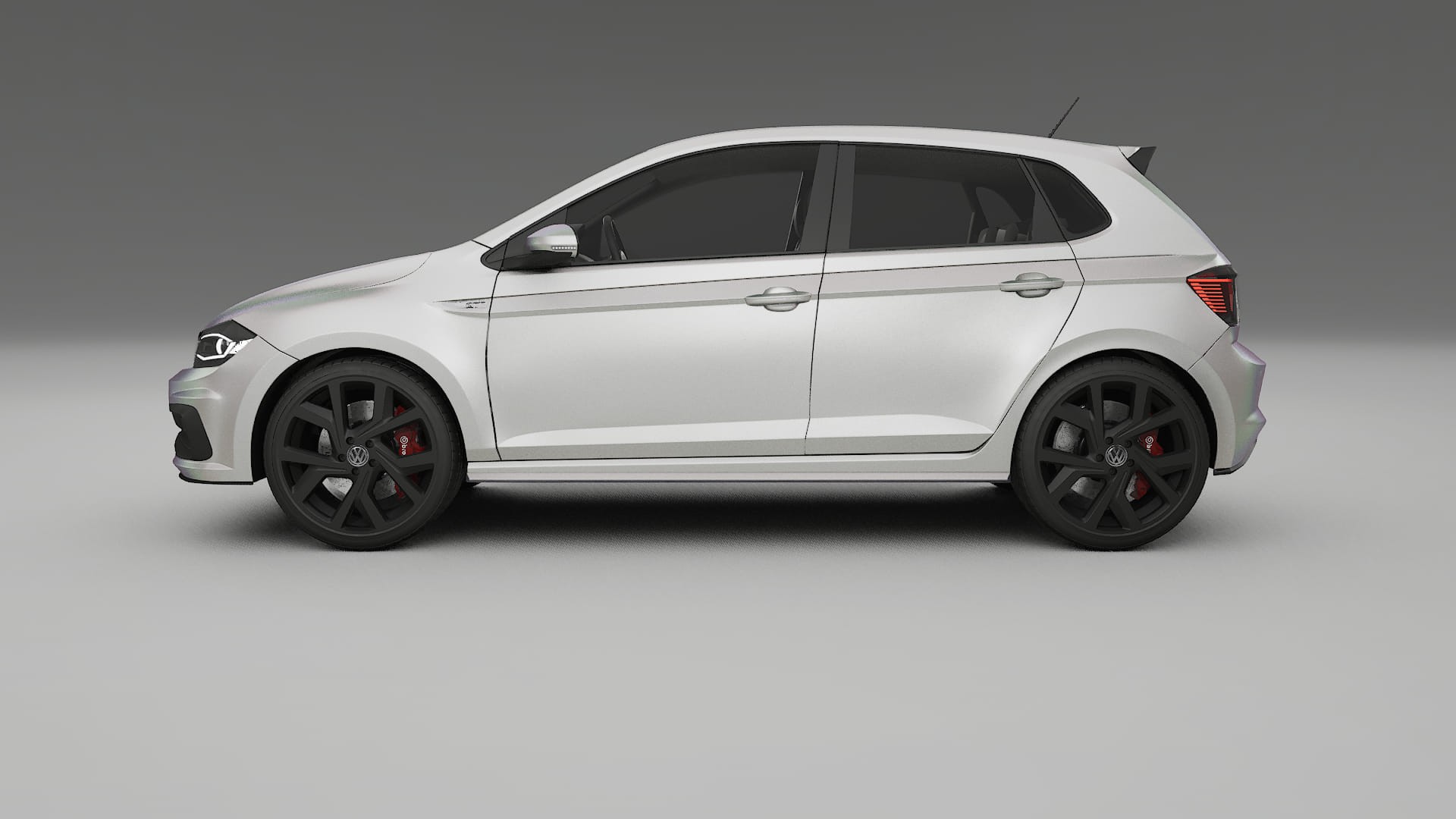 VW Polo GTI VI Film de Protection de Peinture TPU | NEBULA PPF Couleur – Kit Complet Pré-découpé