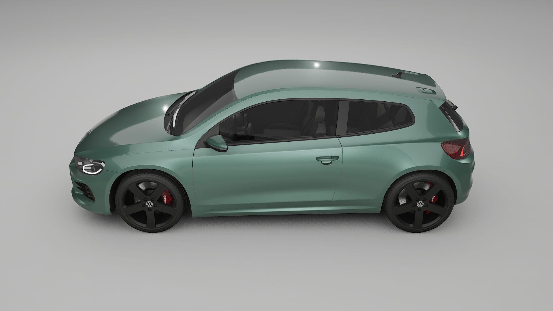 VW Scirocco R III Film de Protection de Peinture TPU | EVERGREEN PPF Couleur – Kit Complet Pré-découpé