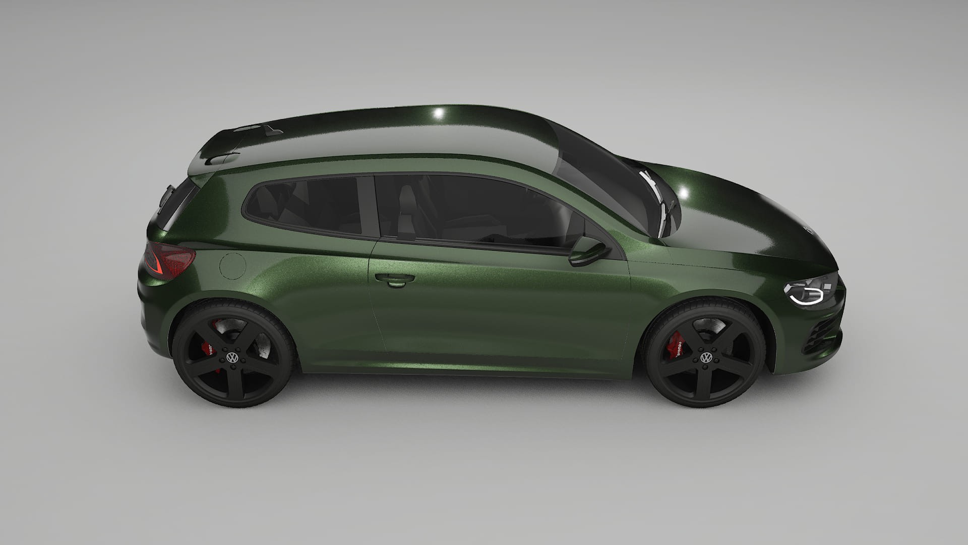 VW Scirocco R III Film de Protection de Peinture TPU | LAGOON PPF Couleur – Kit Complet Pré-découpé