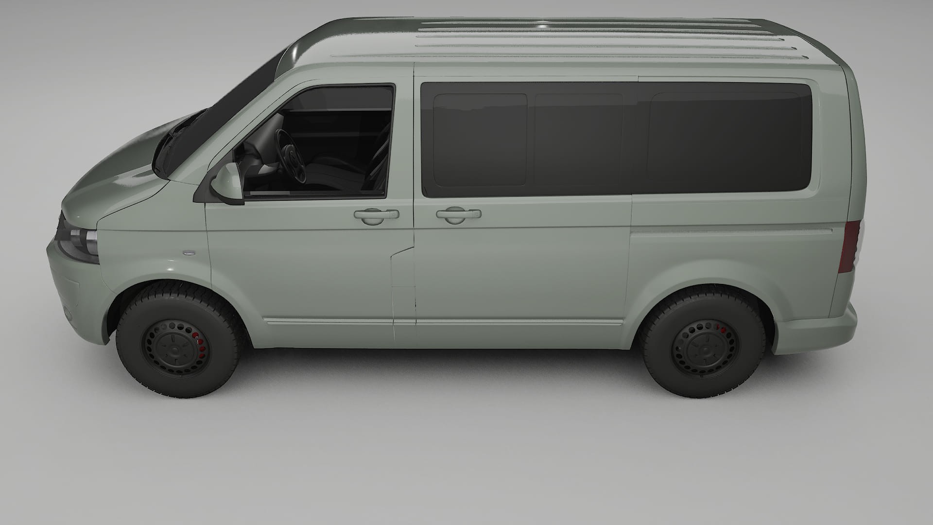 VW Transporter T5 Caravelle Film de Protection de Peinture TPU | SLATE PPF Couleur – Kit Complet Pré-découpé
