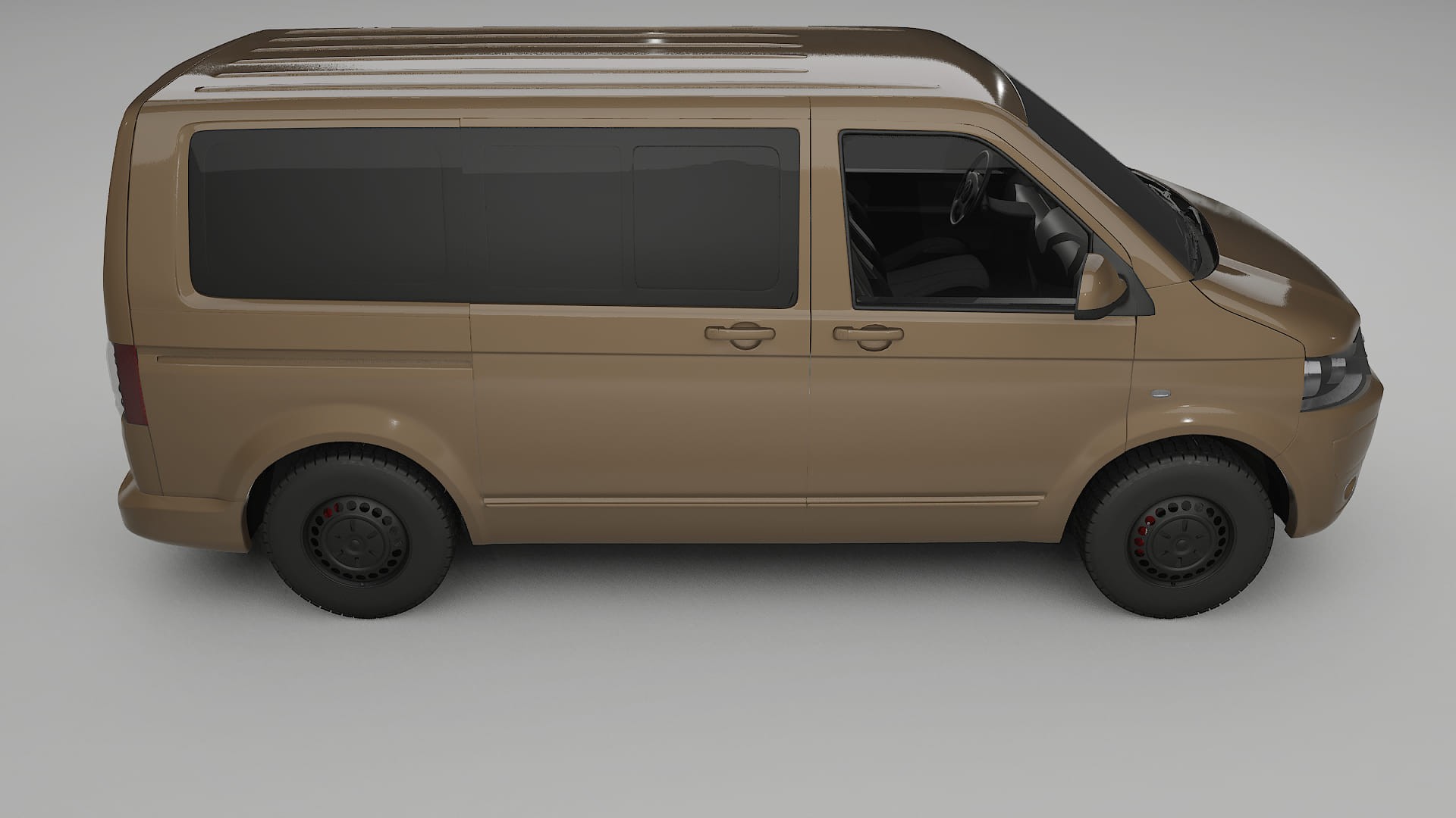 VW Transporter T5 Caravelle Film de Protection de Peinture TPU | SAHARA PPF Couleur – Kit Complet Pré-découpé