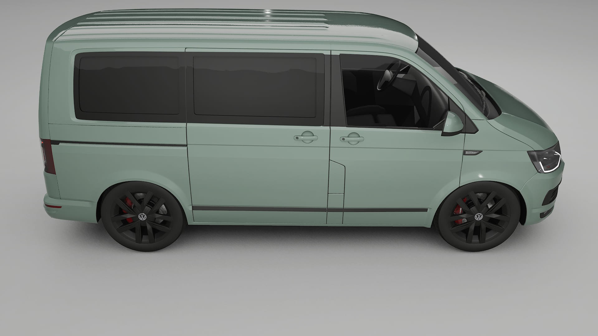 VW Transporter T6 Multivan Film de Protection de Peinture TPU | CINDER PPF Couleur – Kit Complet Pré-découpé