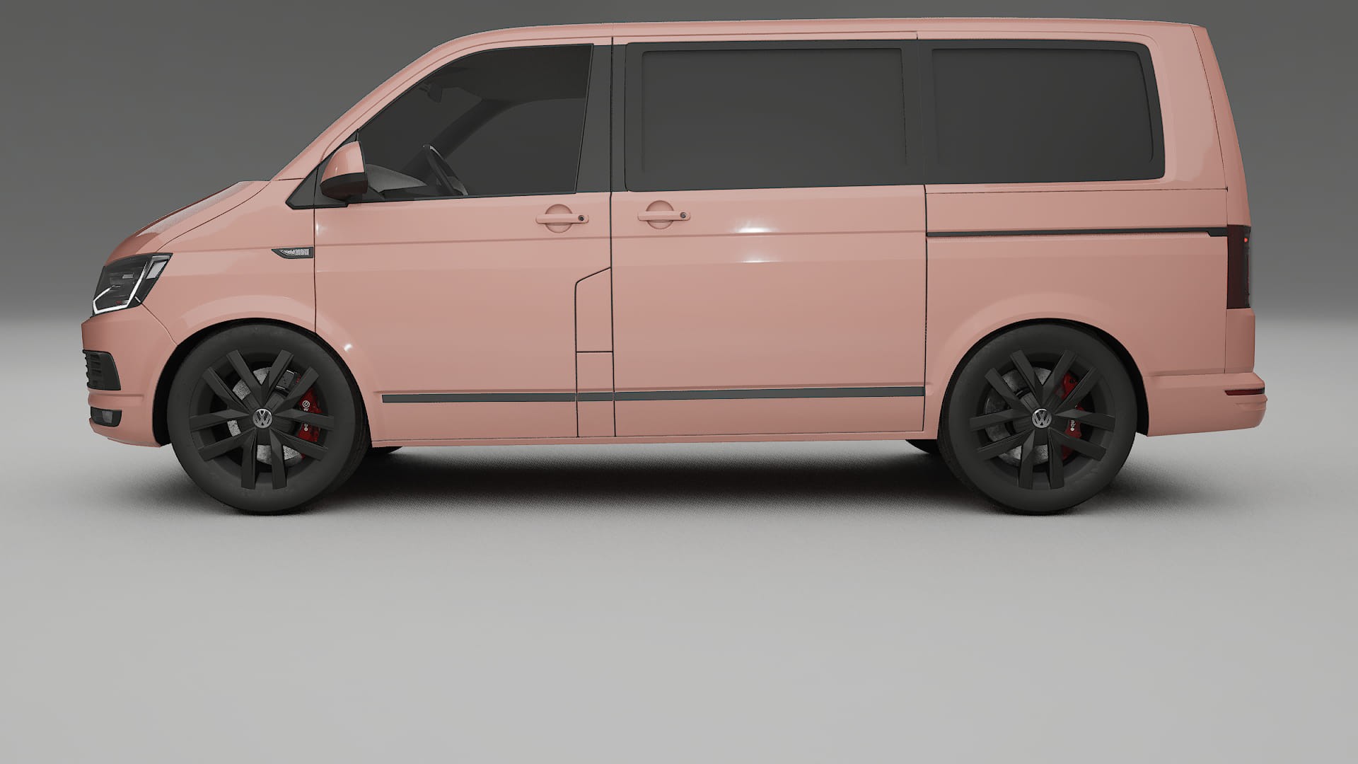 VW Transporter T6 Multivan Film de Protection de Peinture TPU | BLUSH PPF Couleur – Kit Complet Pré-découpé