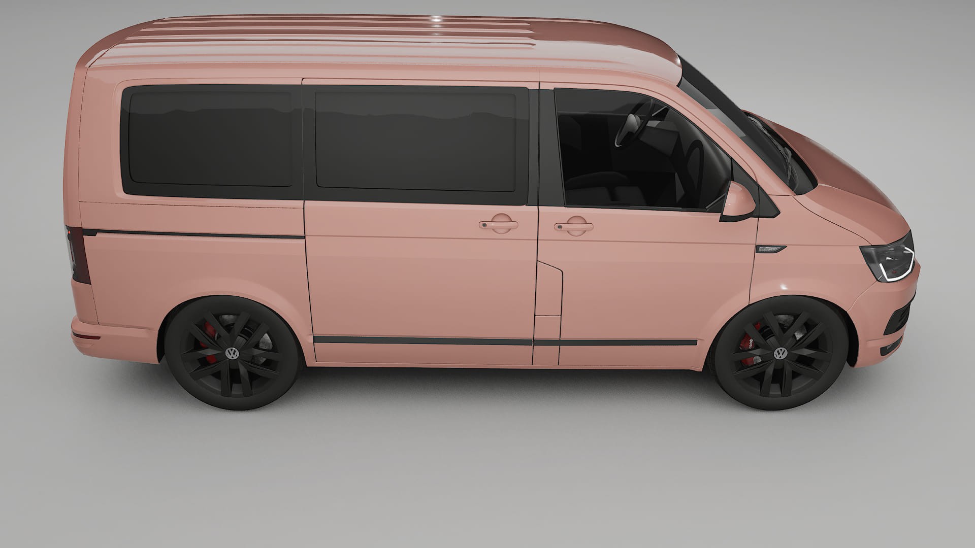 VW Transporter T6 Multivan Film de Protection de Peinture TPU | BLUSH PPF Couleur – Kit Complet Pré-découpé