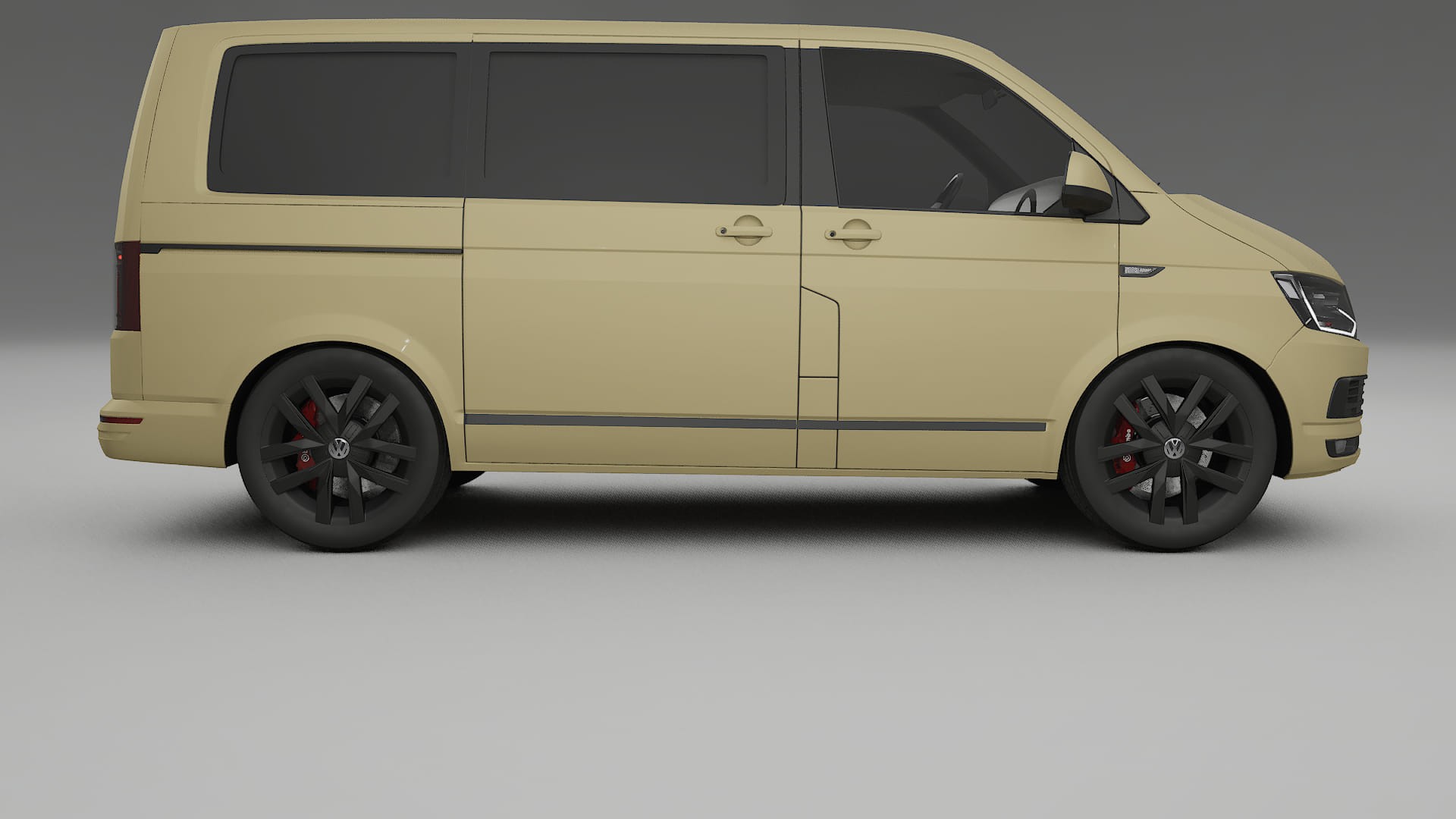 VW Transporter T6 Multivan Film de Protection de Peinture TPU | SAND PPF Couleur – Kit Complet Pré-découpé