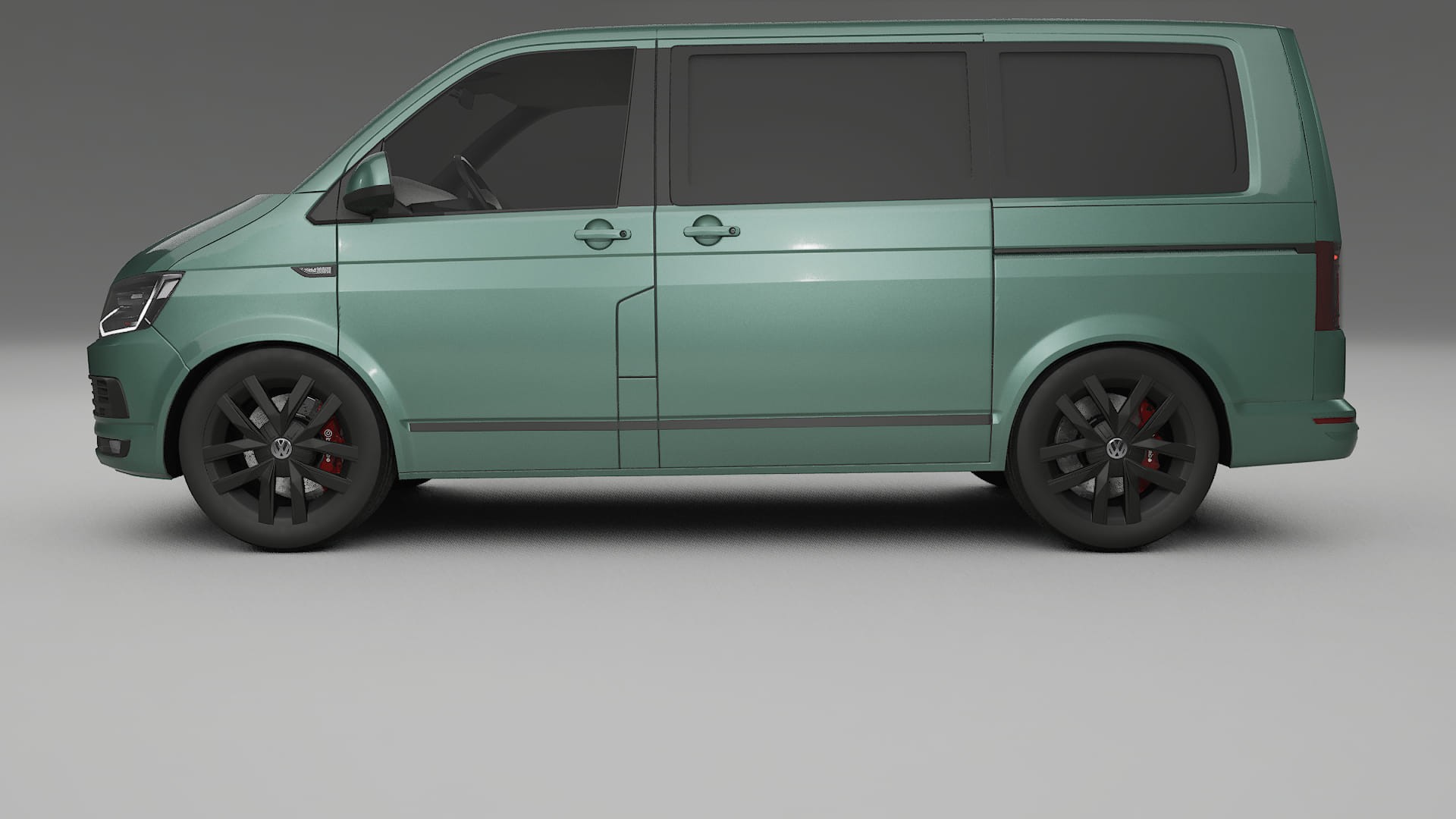 VW Transporter T6 Multivan Film de Protection de Peinture TPU | EVERGREEN PPF Couleur – Kit Complet Pré-découpé