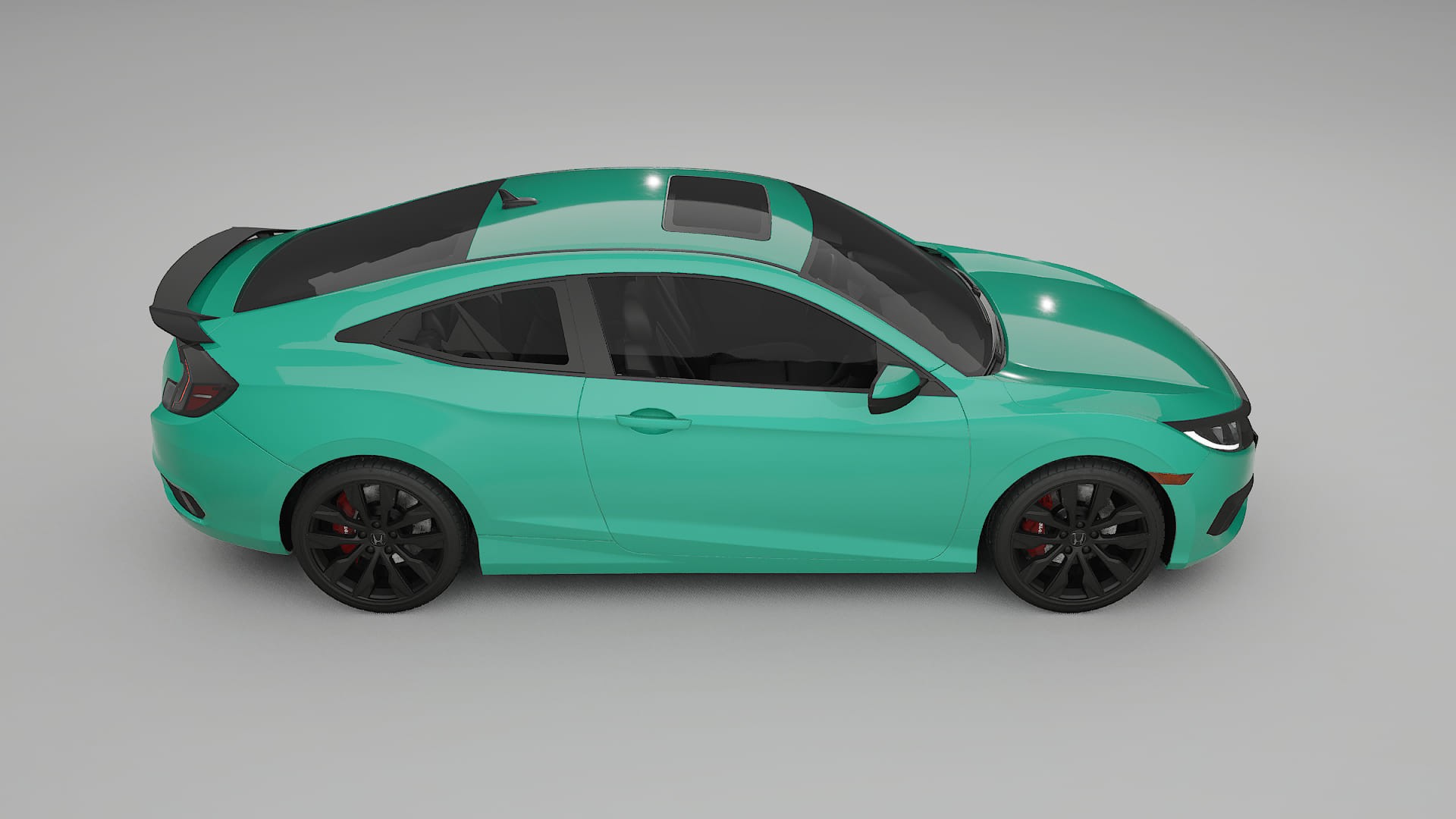 Honda Civic coupe prefacelift pre LCI Film de Protection de Peinture TPU | JEWEL PPF Couleur – Kit Complet Pré-découpé