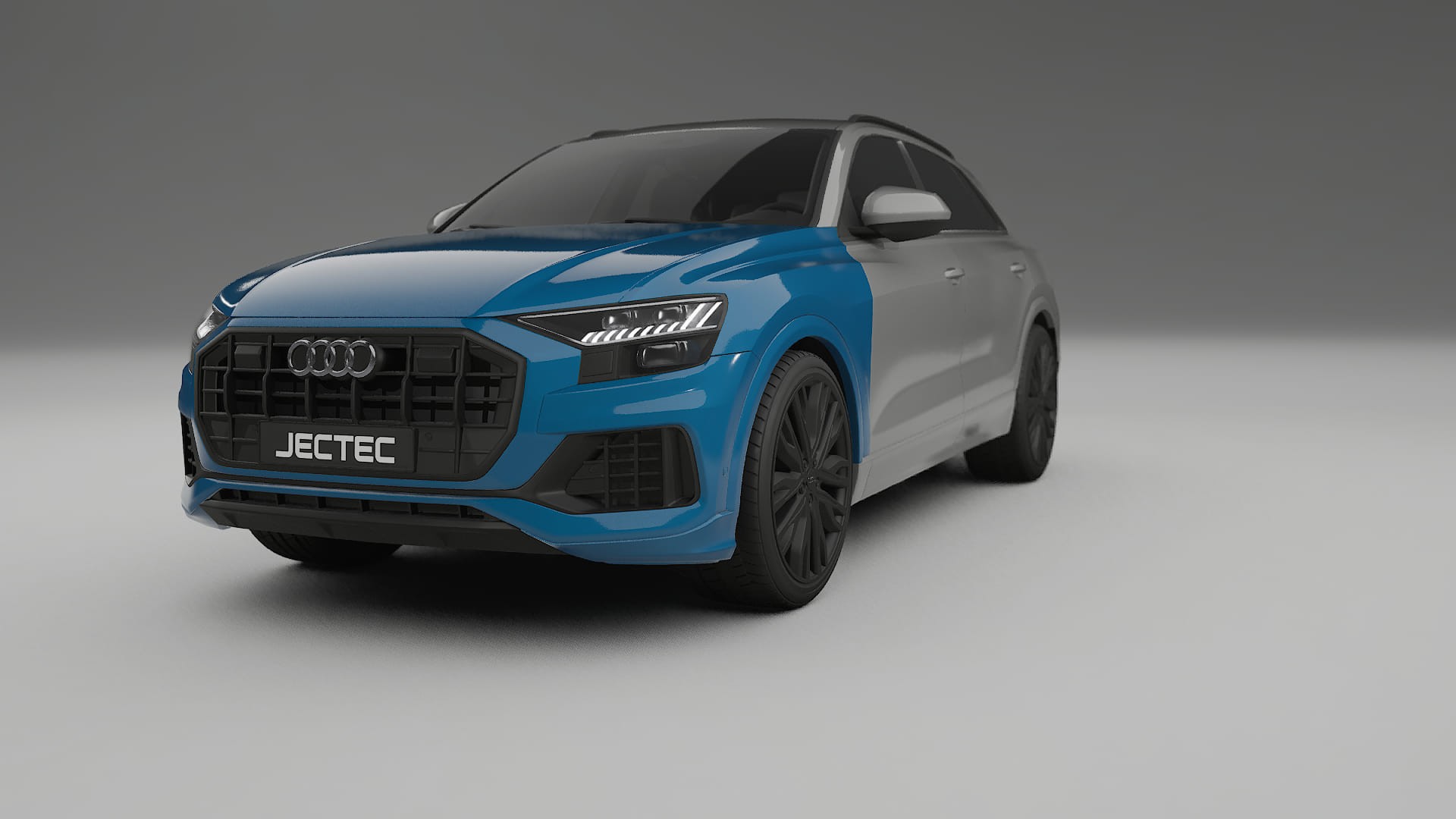 Film de Protection de Peinture Audi Q8 F1 prefacelift pre-LCI | CrystalGuard TPU Transparent PPF Kit de Protection Avant
