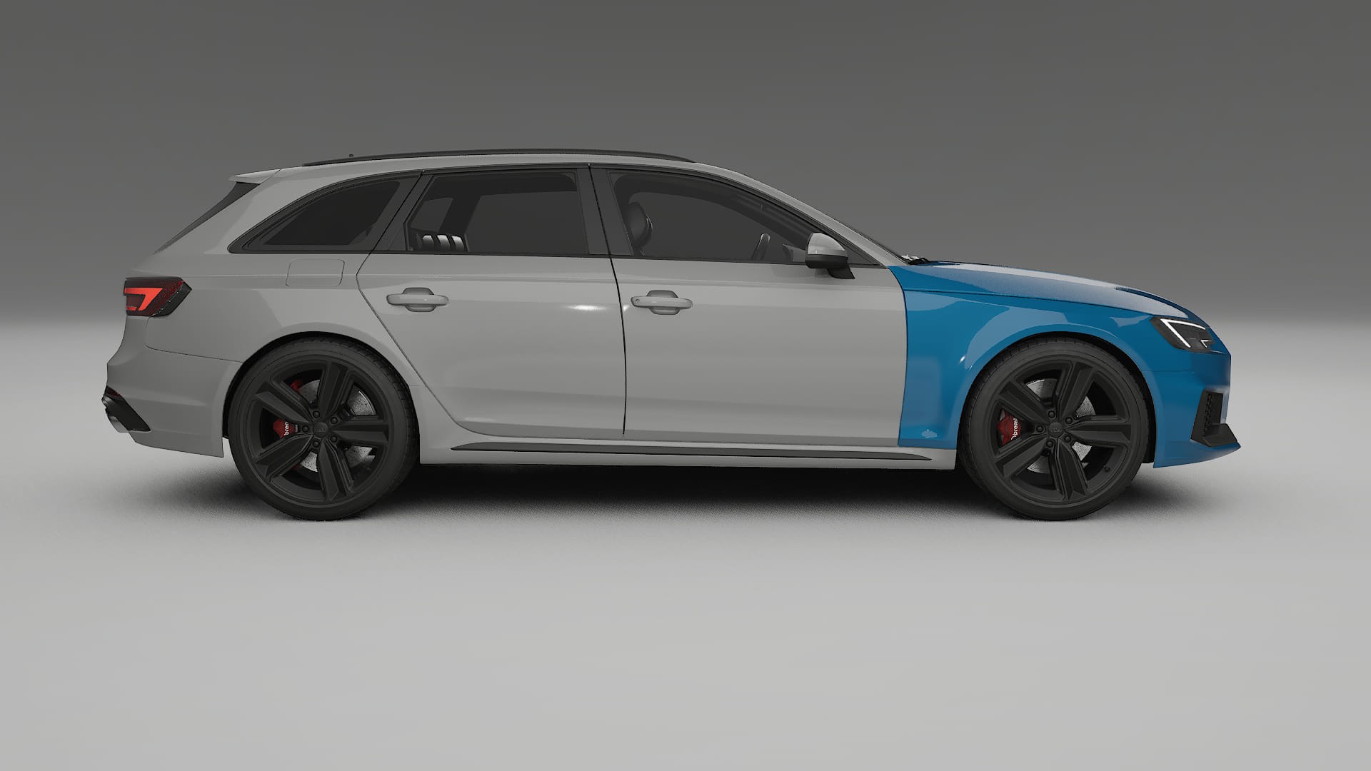 Film de Protection de Peinture Audi RS4 Avant B9 prefacelift pre-LCI | CrystalGuard TPU Transparent PPF Kit de Protection Avant