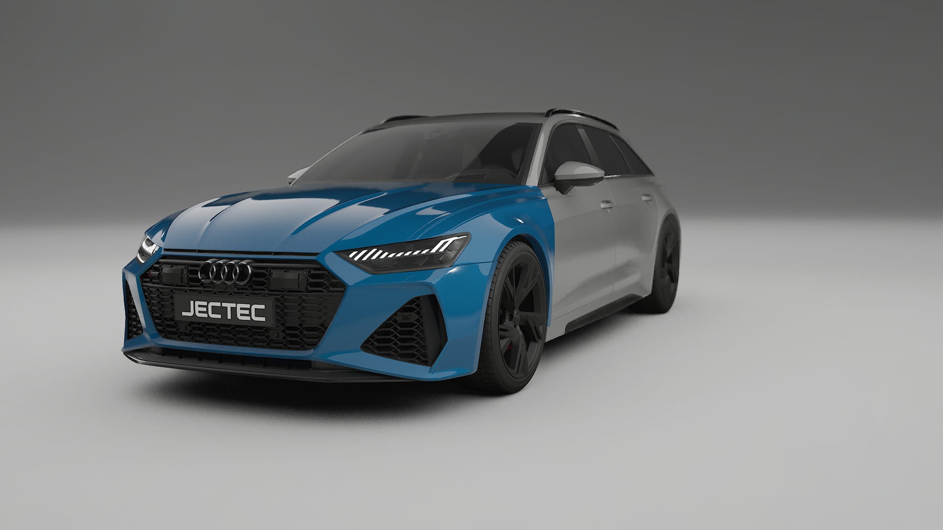 Film de Protection de Peinture Audi RS6 Avant C8 facelift LCI | CrystalGuard TPU Transparent PPF Kit de Protection Avant
