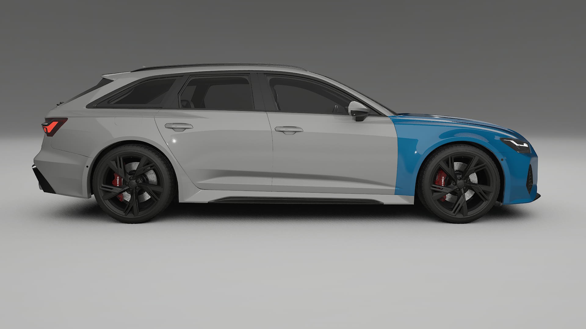 Film de Protection de Peinture Audi RS6 Avant C8 facelift LCI | CrystalGuard TPU Transparent PPF Kit de Protection Avant