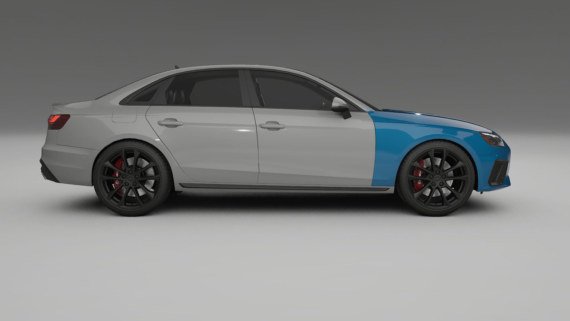 Film de Protection de Peinture Audi S4 Sedan B9 facelift LCI | CrystalGuard TPU Transparent PPF Kit de Protection Avant