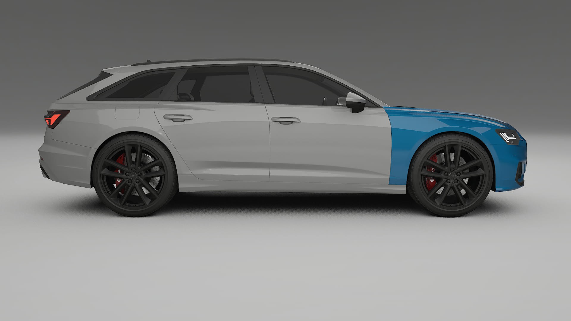 Film de Protection de Peinture Audi S6 Avant prefacelift pre-LCI C8 | CrystalGuard TPU Transparent PPF Kit de Protection Avant