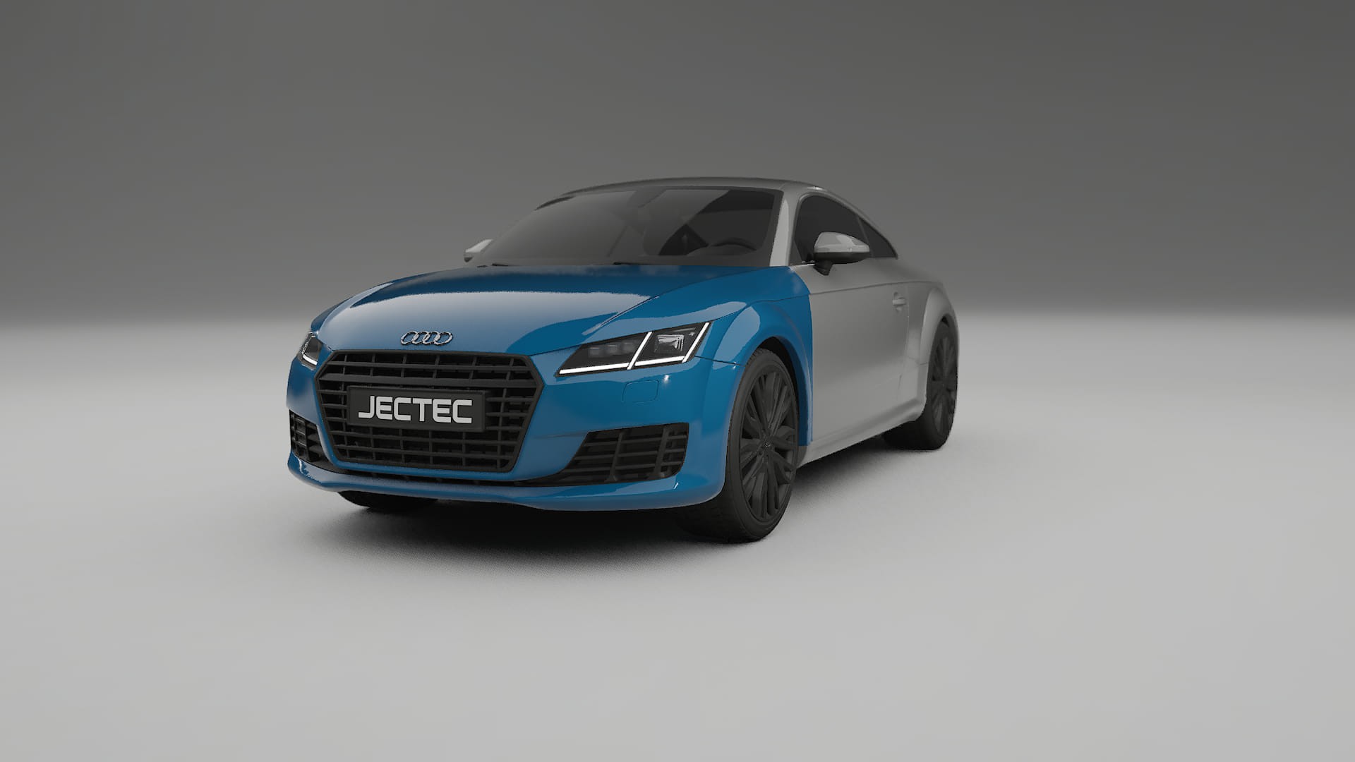 Film de Protection de Peinture Audi TT Coupe 8S prefacelift pre-LCI | CrystalGuard TPU Transparent PPF Kit de Protection Avant