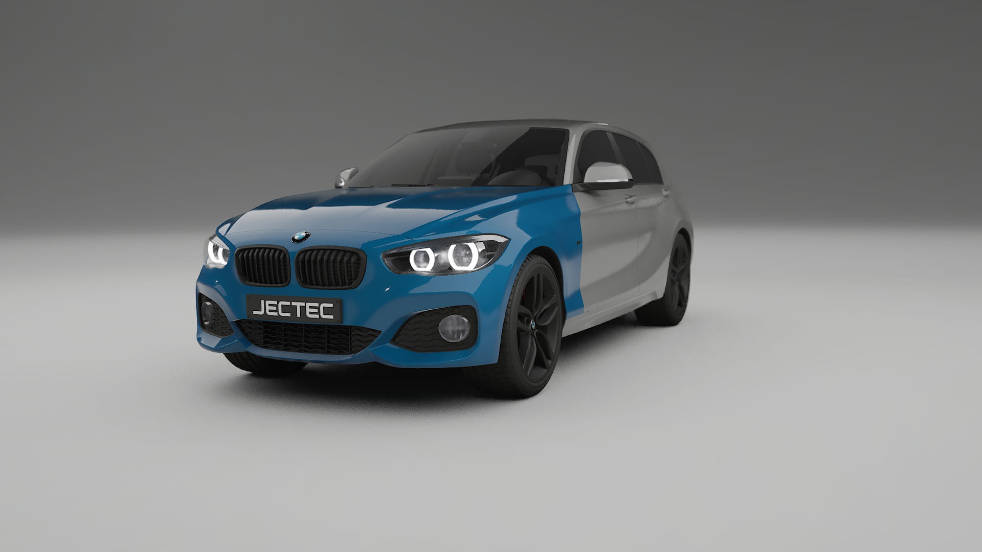 Film de Protection de Peinture BMW 1 F20 facelift LCI | CrystalGuard TPU Transparent PPF Kit de Protection Avant
