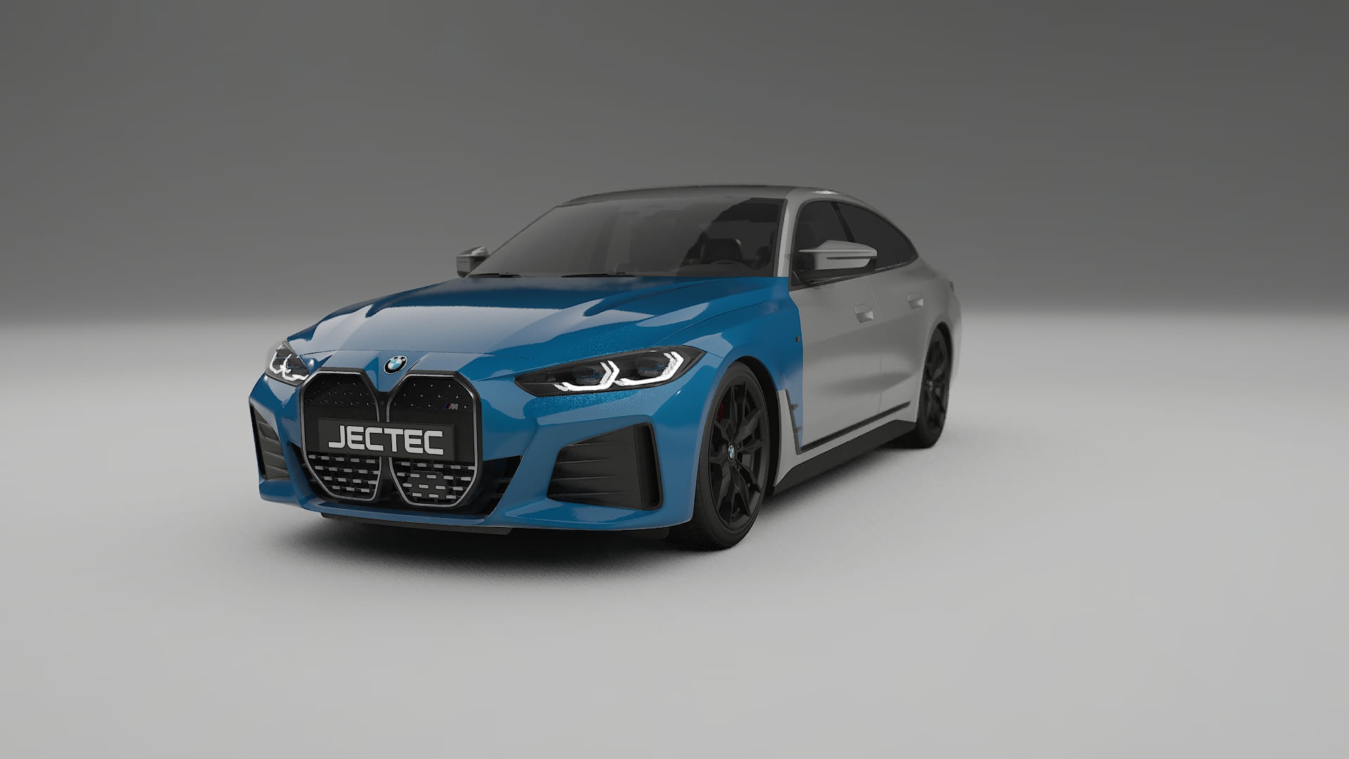 Film de Protection de Peinture BMW I4 G26 M-Package | CrystalGuard TPU Transparent PPF Kit de Protection Avant