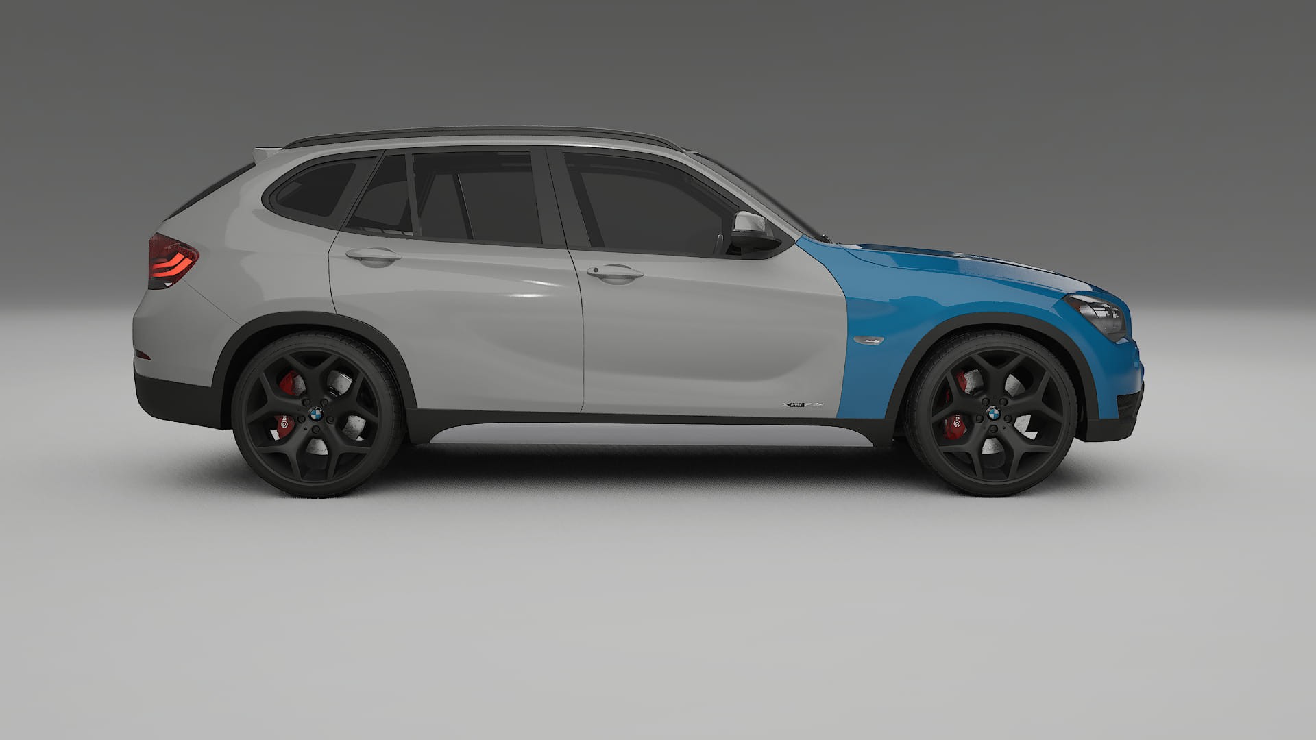 Film de Protection de Peinture BMW X1 E84 | CrystalGuard TPU Transparent PPF Kit de Protection Avant 2