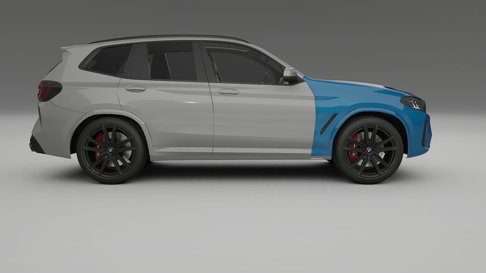Film de Protection de Peinture BMW X3 G01 facelift LCI | CrystalGuard TPU Transparent PPF Kit de Protection Avant 2