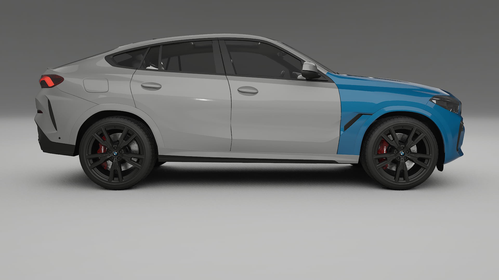 Film de Protection de Peinture BMW X6 G06 F96 | CrystalGuard TPU Transparent PPF Kit de Protection Avant