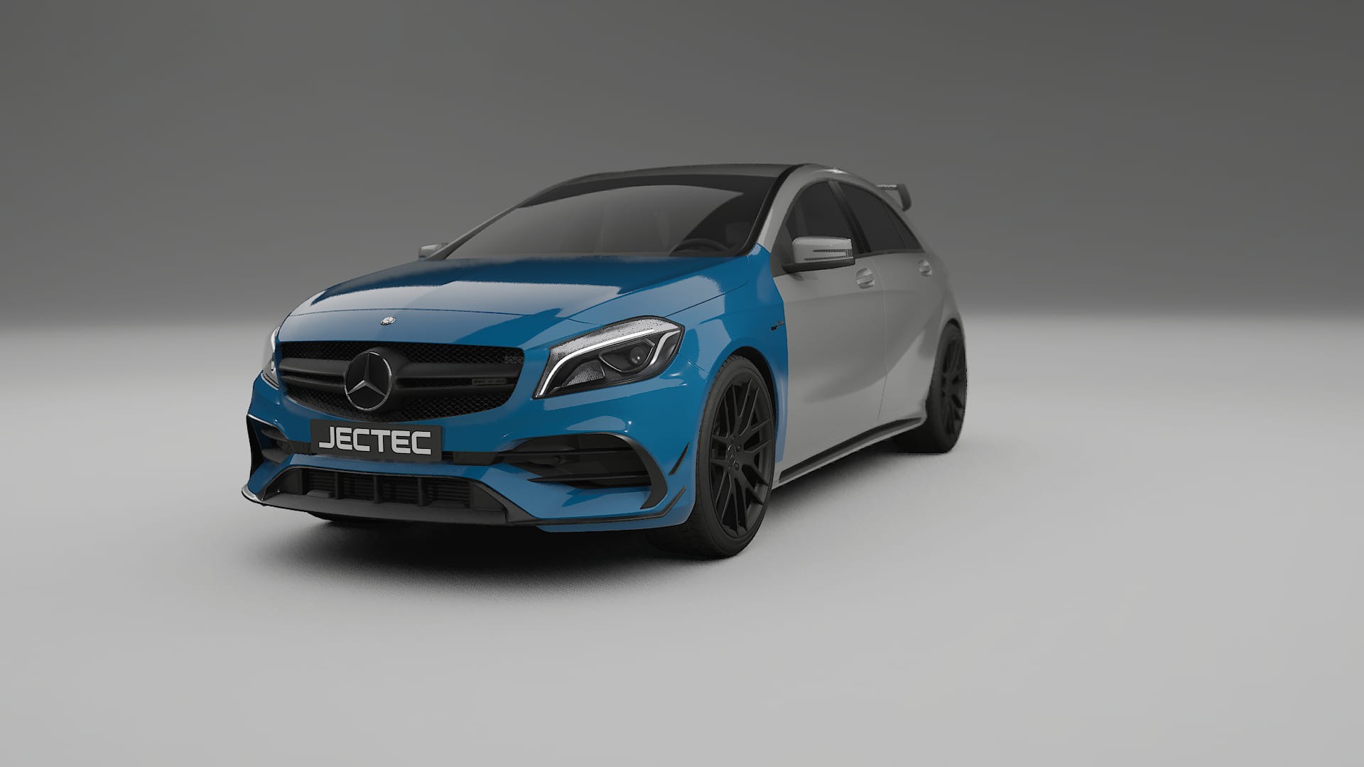 Film de Protection de Peinture Mercedes A45 AMG W176 | CrystalGuard TPU Transparent PPF Kit de Protection Avant