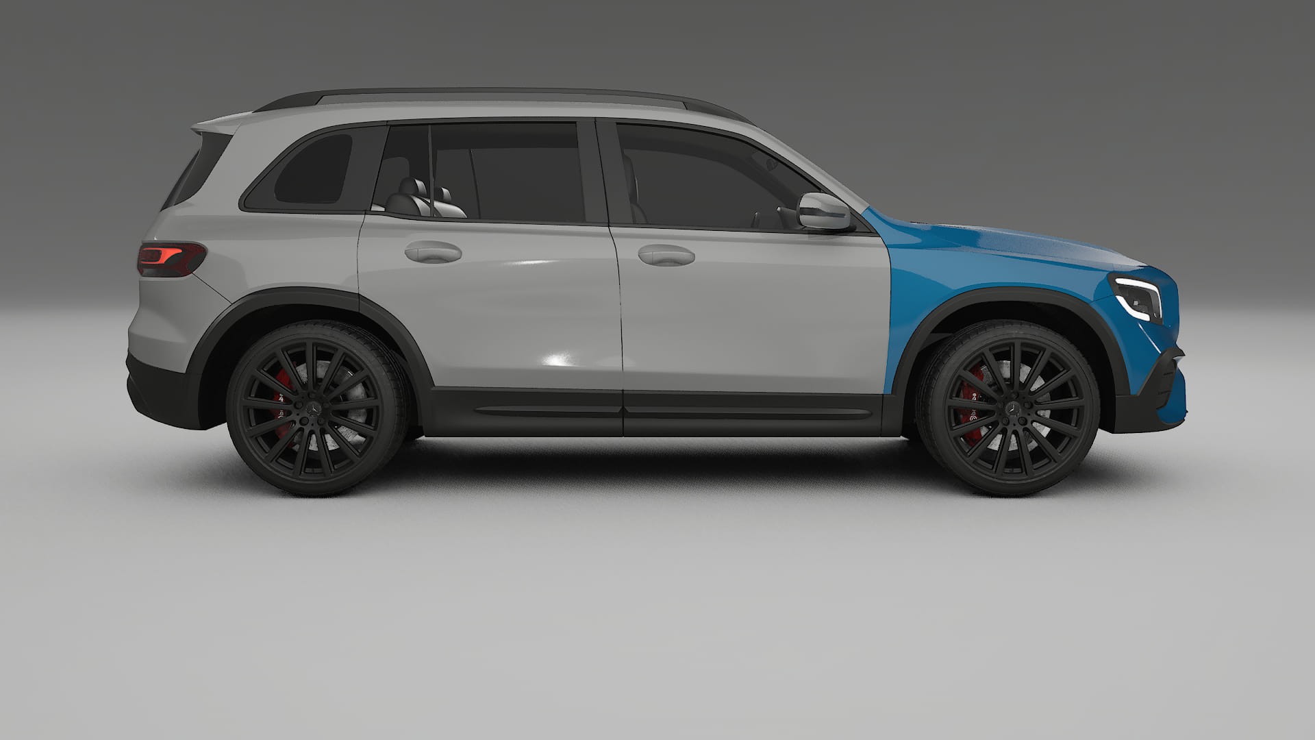 Film de Protection de Peinture Mercedes AMG GLB | CrystalGuard TPU Transparent PPF Kit de Protection Avant 2