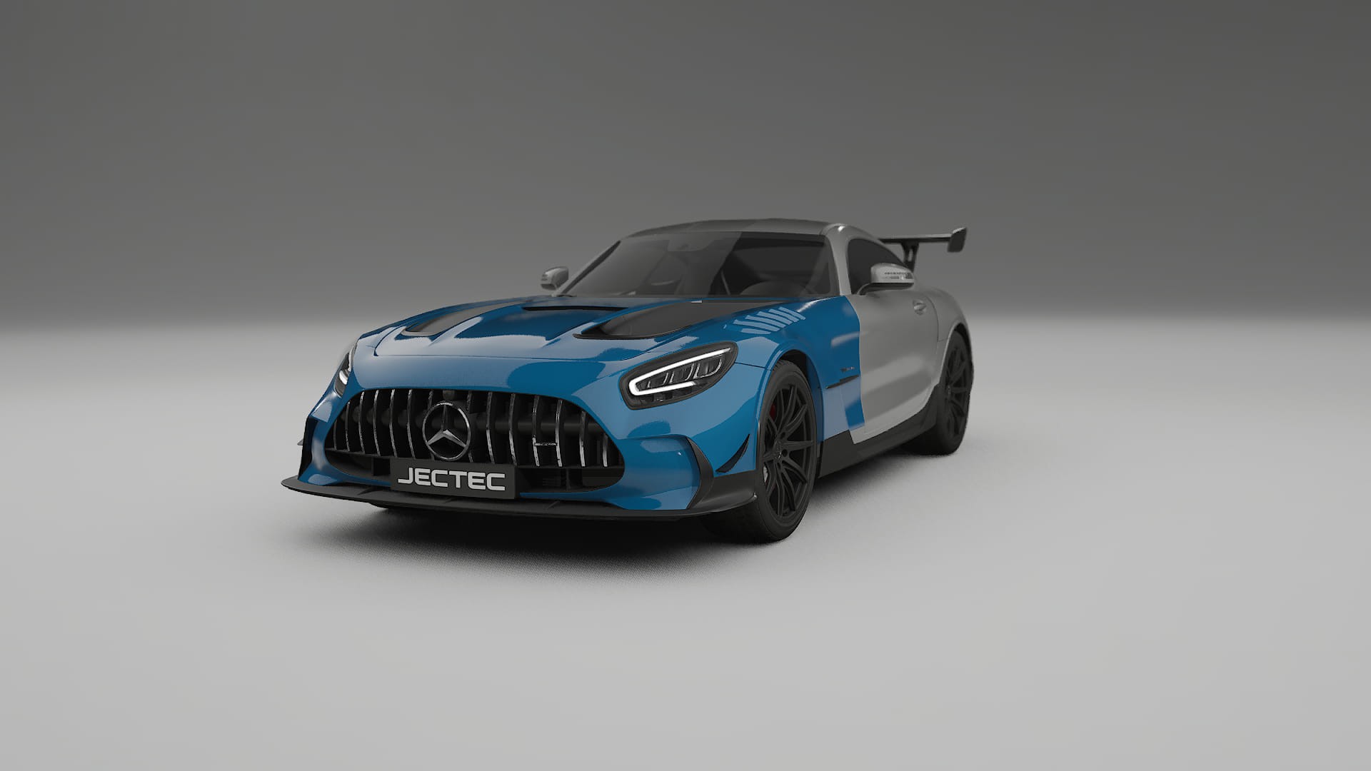 Film de Protection de Peinture Mercedes AMG GT Black Series C192 Coupe | CrystalGuard TPU Transparent PPF Kit de Protection Avan
